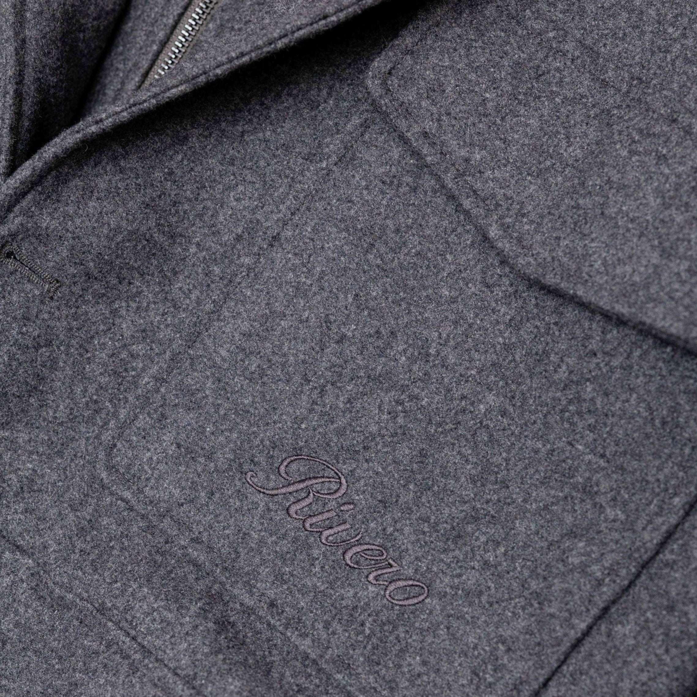 WOOL BLEND LAYER JACKET