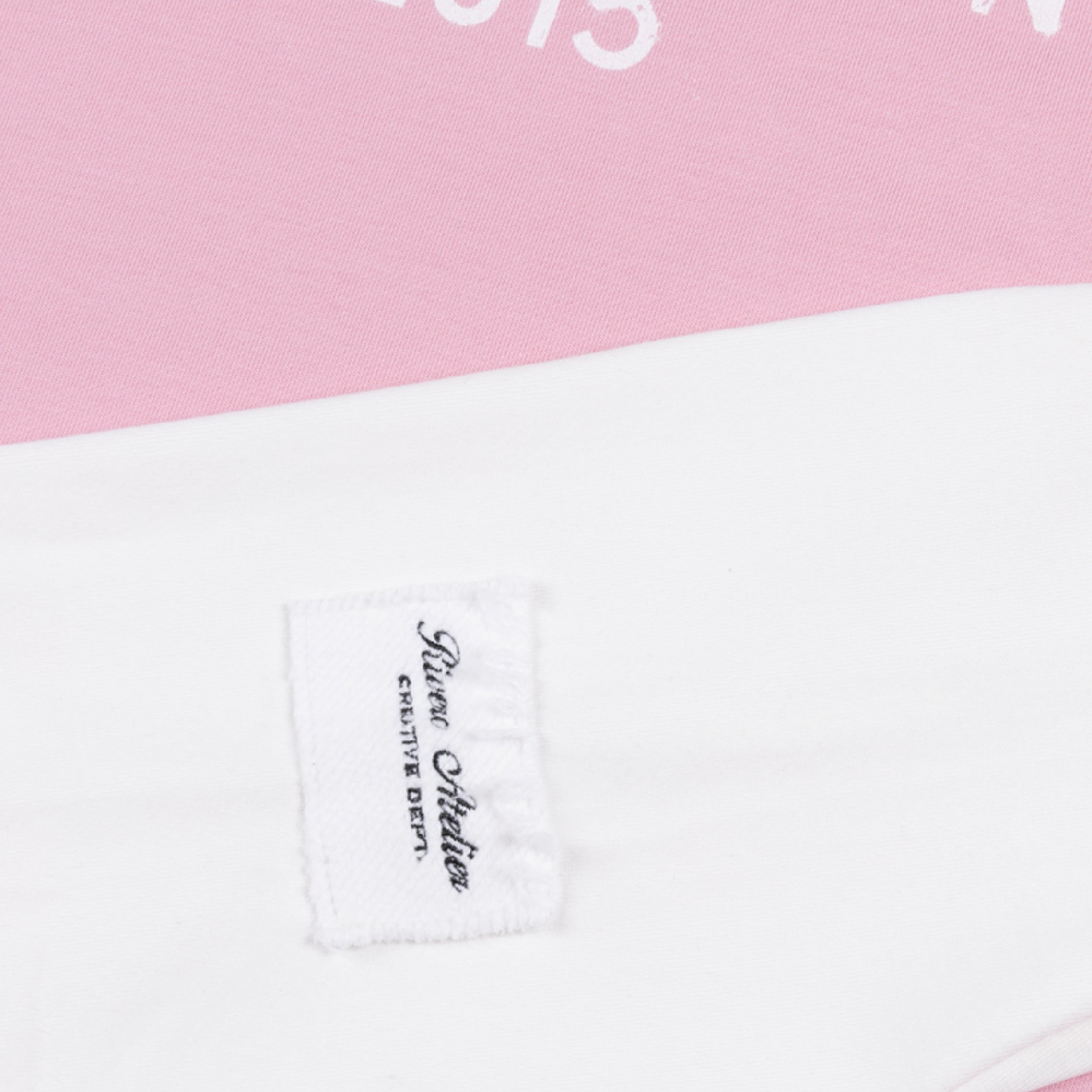 CREATIVE DEPARTMENT DOUBLE LAYERED TEE PINK