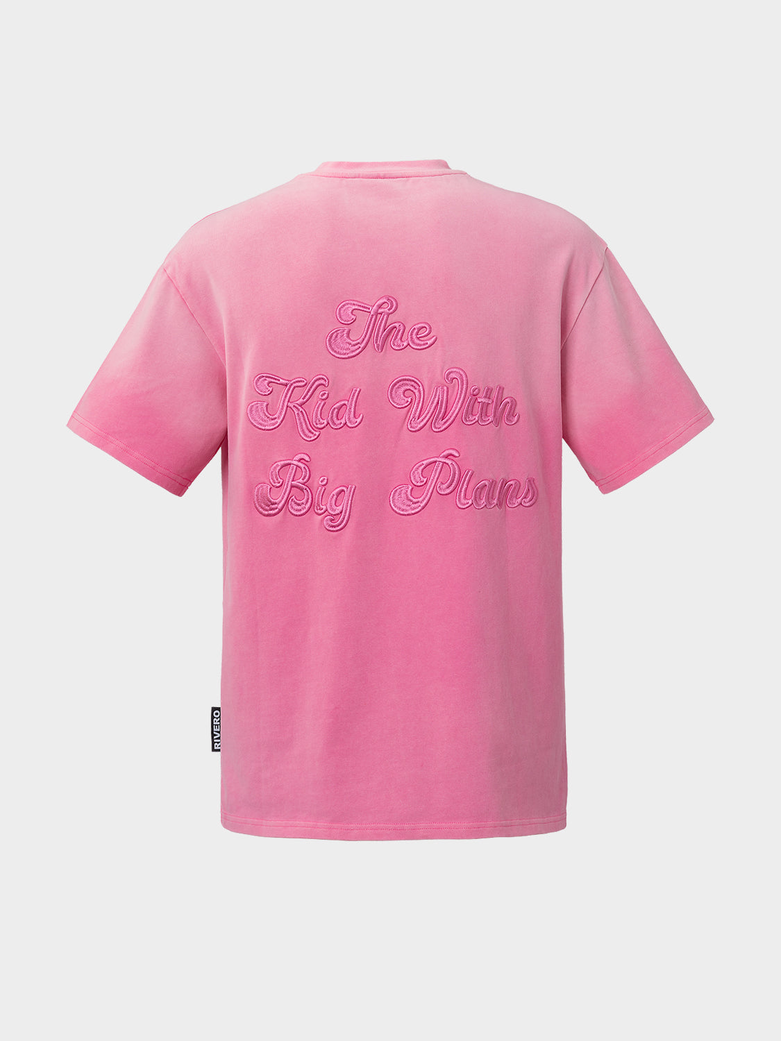 BIG PLANS OVERSIZED T-SHIRT WASHED PINK