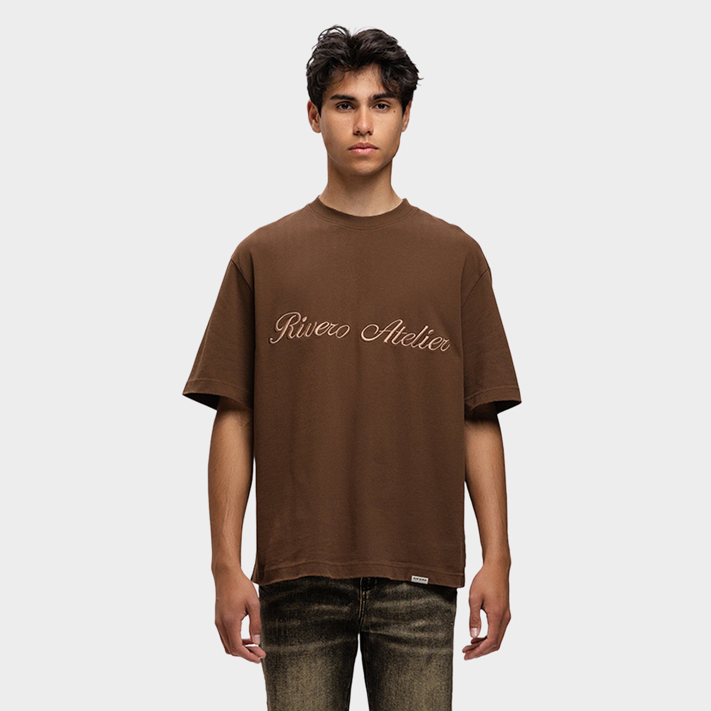 ATELIER RETRO T-SHIRT BROWN