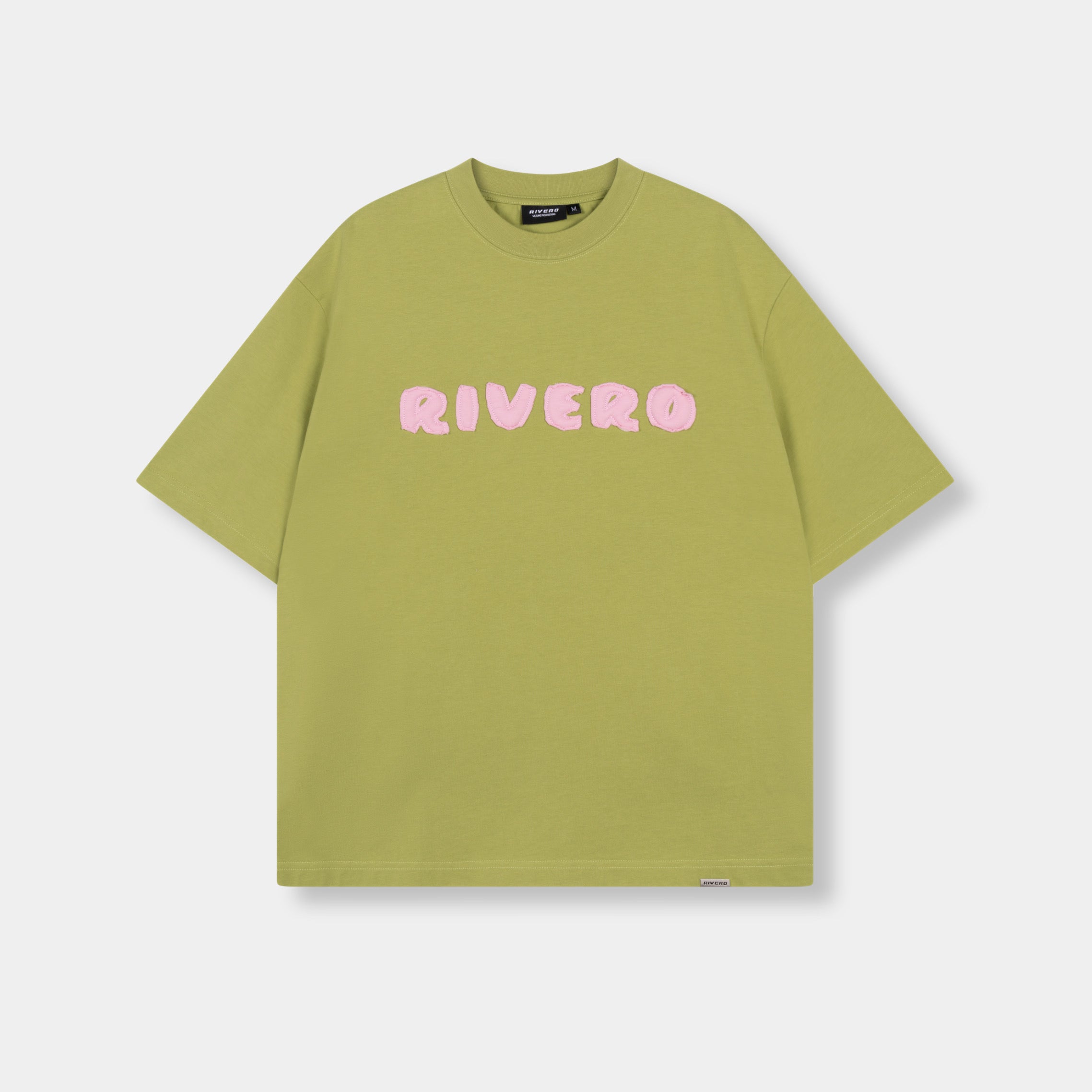 PUFFED LOGO T-SHIRT MOSS