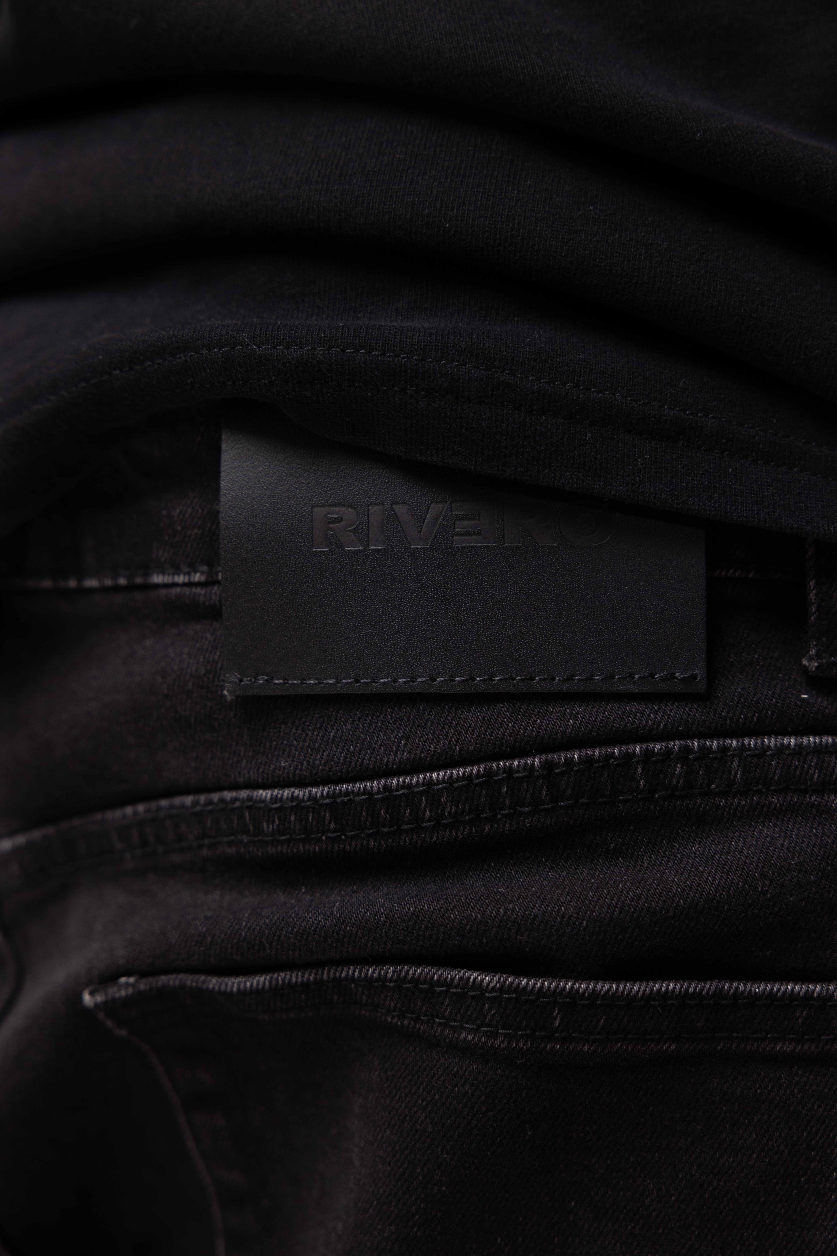 REGULAR GRADIENT WASHED DENIM JEANS BLACK/GREY