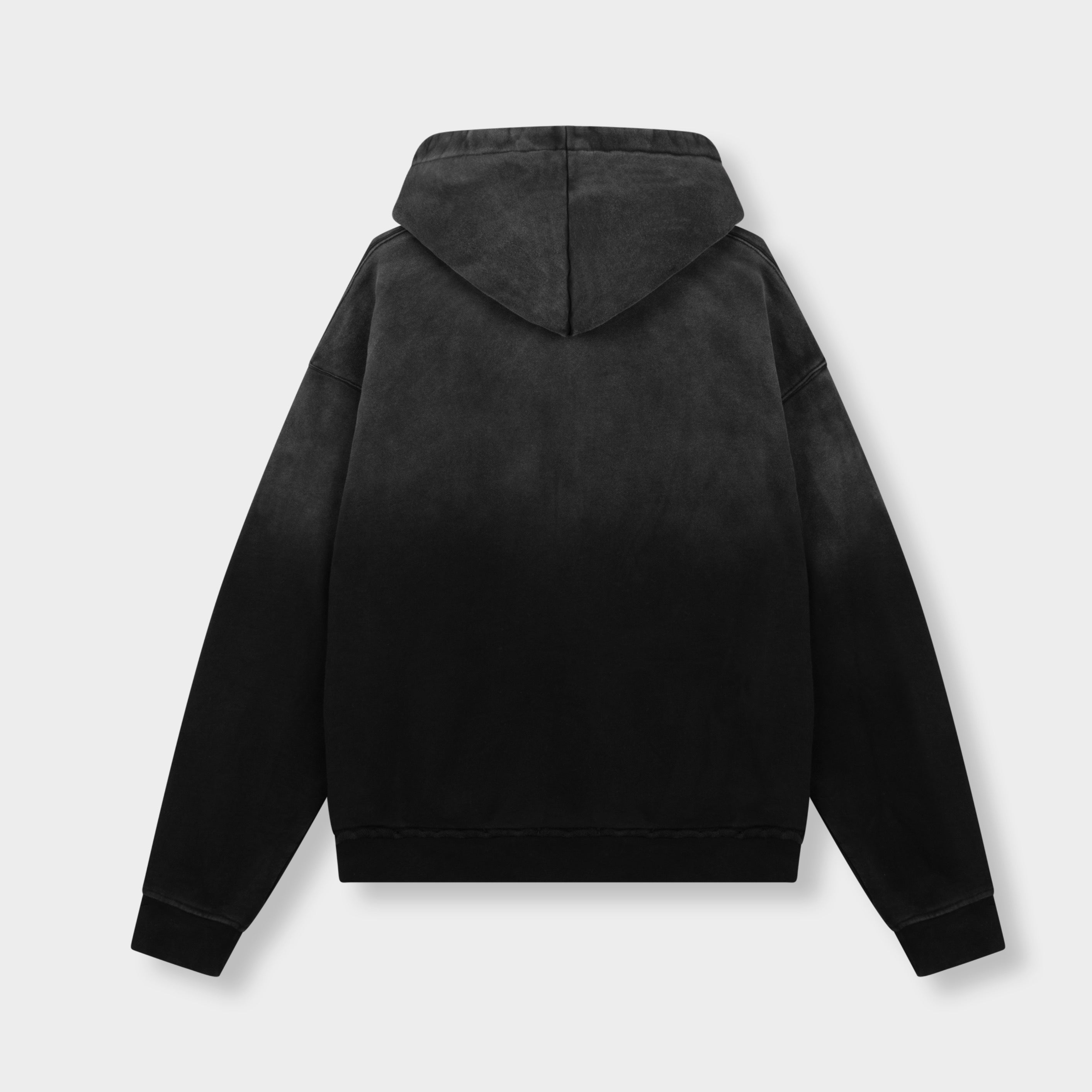 SHADOW WASHED STATEMENT ZIP HOODIE