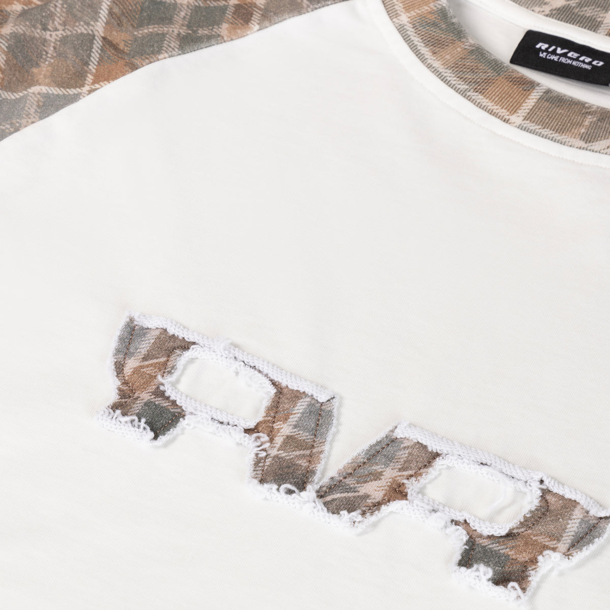 FORM CONTRAST CHECKERED LONGSLEEVE
