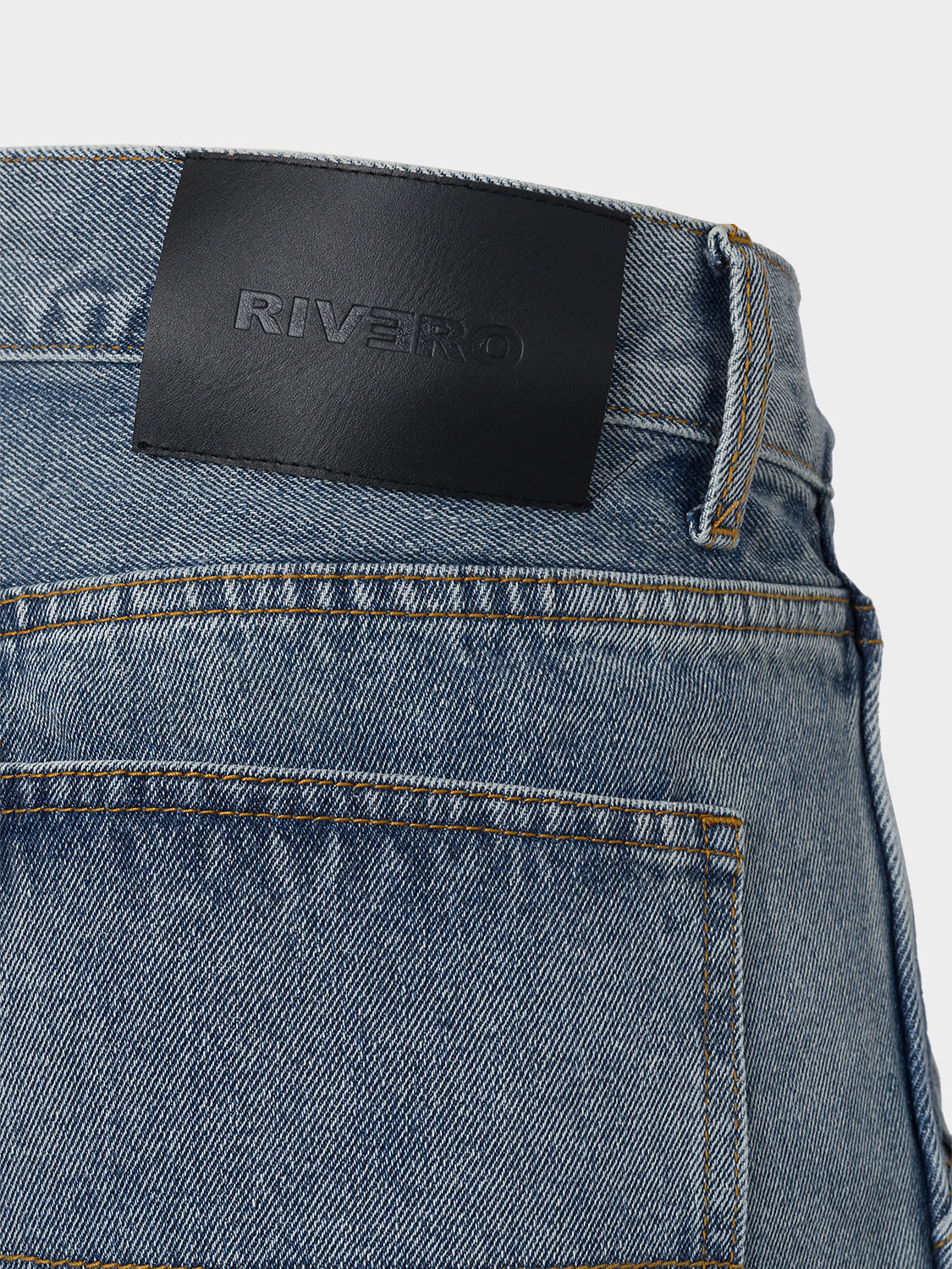 CARPENTER DENIM SHORTS BLUE