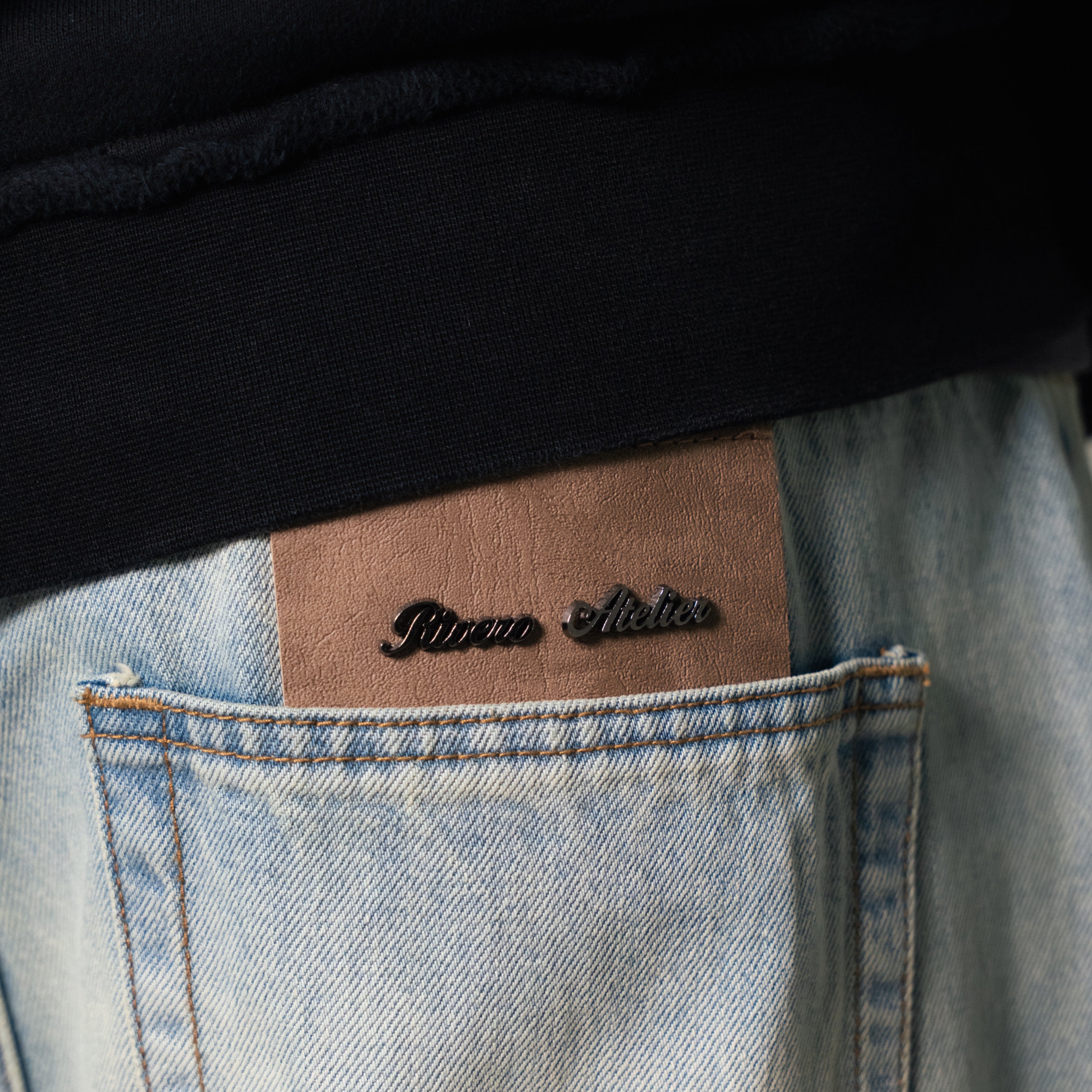 BAGGY MIST BLUE DENIM JEANS PRE-ORDER