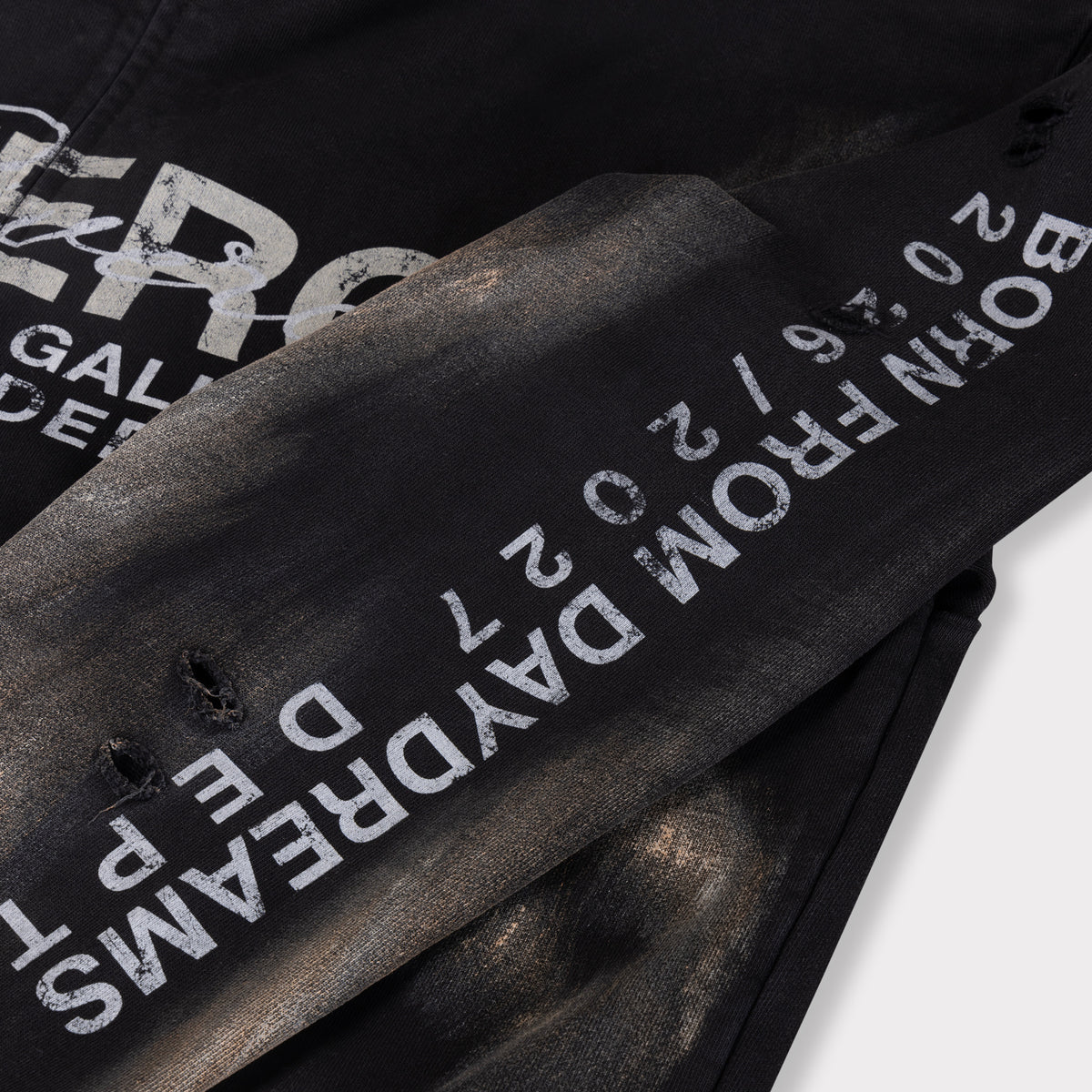 FADED ARTISTRY ZIP HOODIE