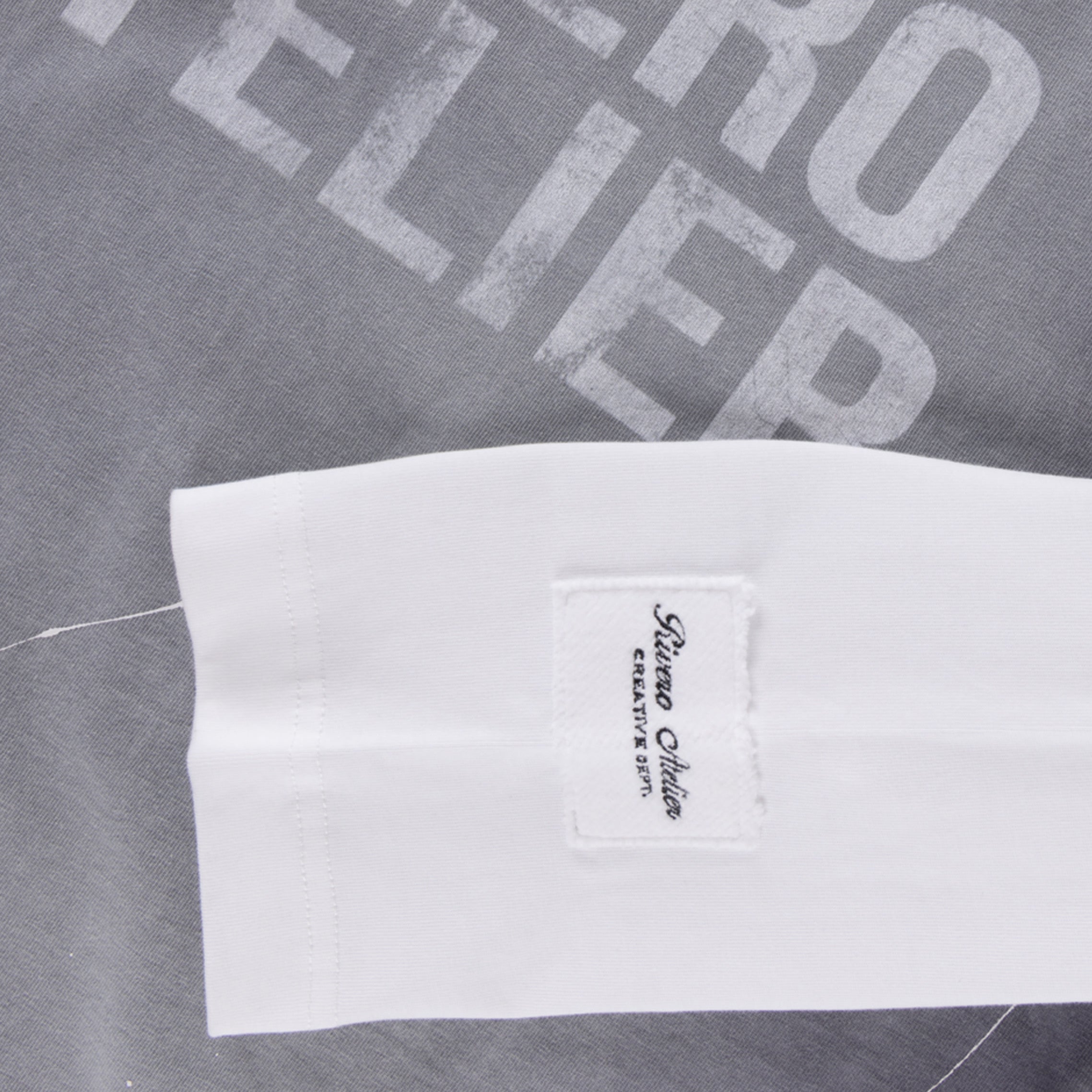 FADE ARTIFACT ASH DOUBLE LAYERED TEE