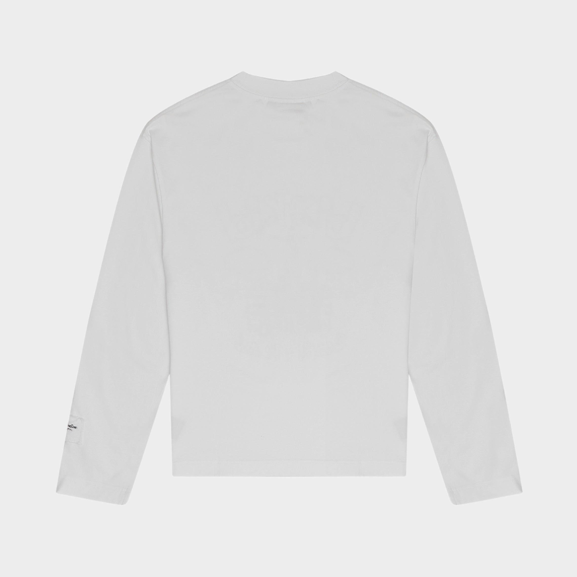 BIG PLANS GRAFFITI LONGSLEEVE WHITE