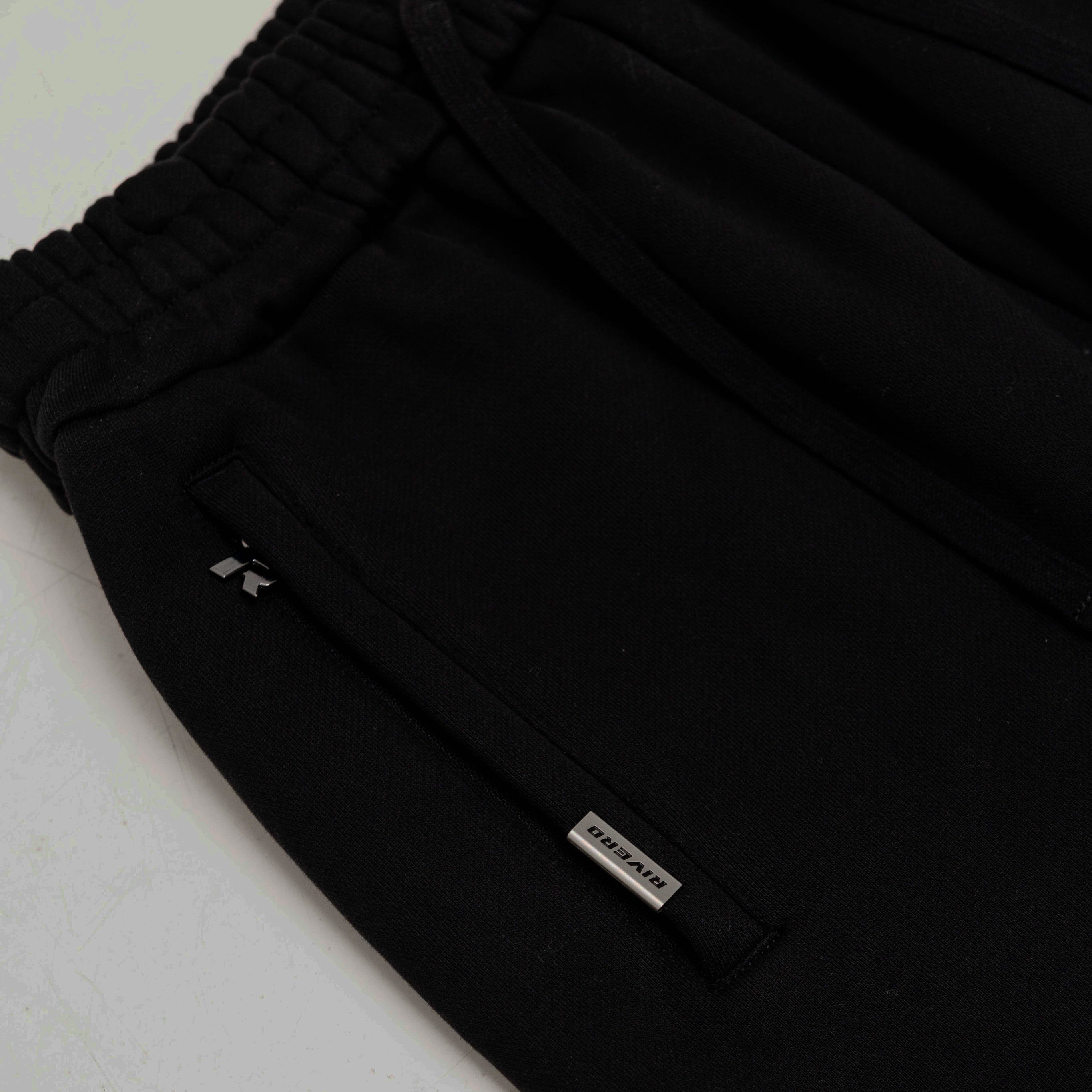 FRAYED ECHO JOGGER BLACK