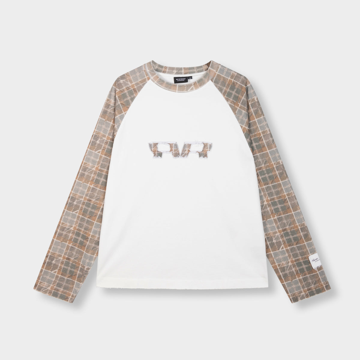 FORM CONTRAST CHECKERED LONGSLEEVE