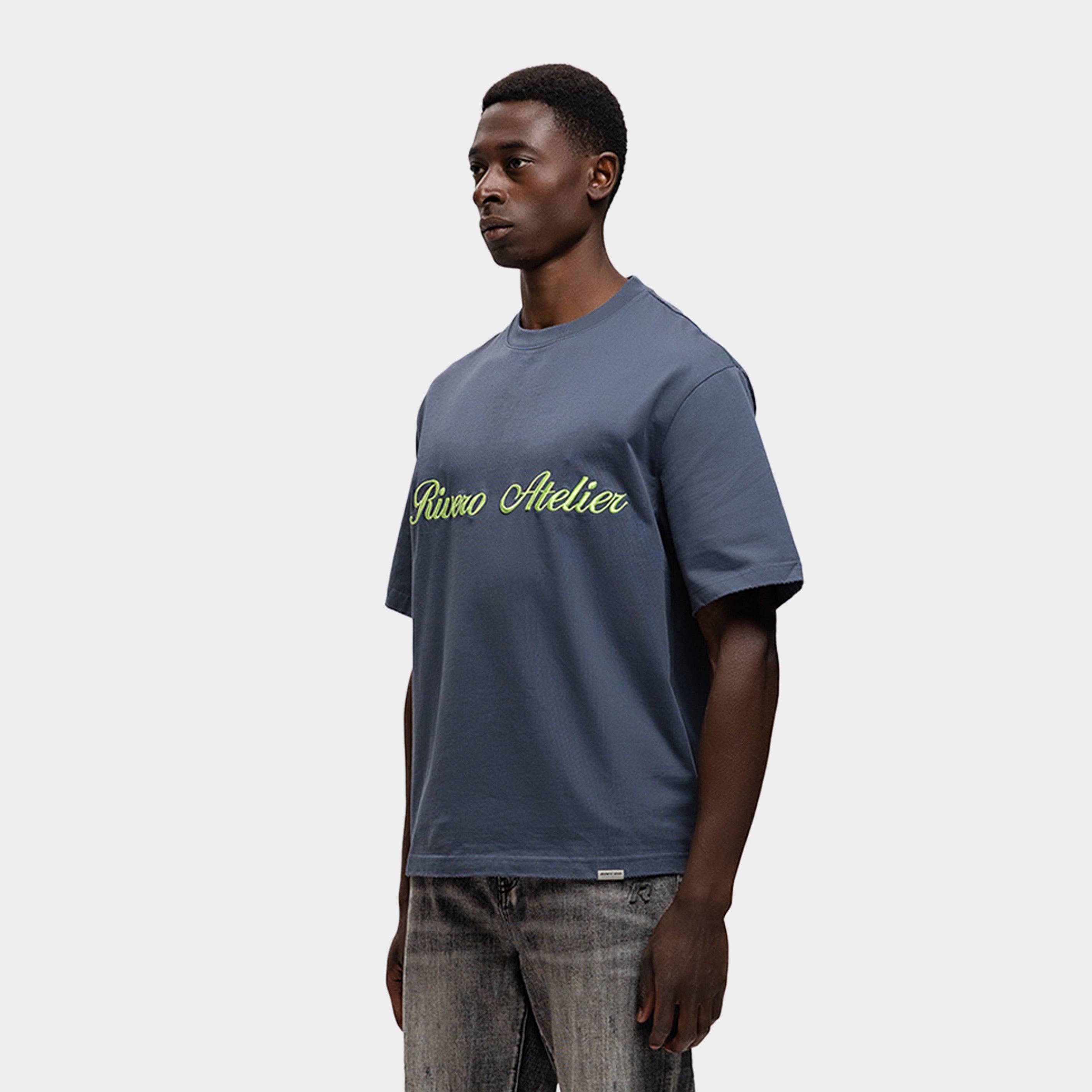 ATELIER RETRO T-SHIRT NAVY