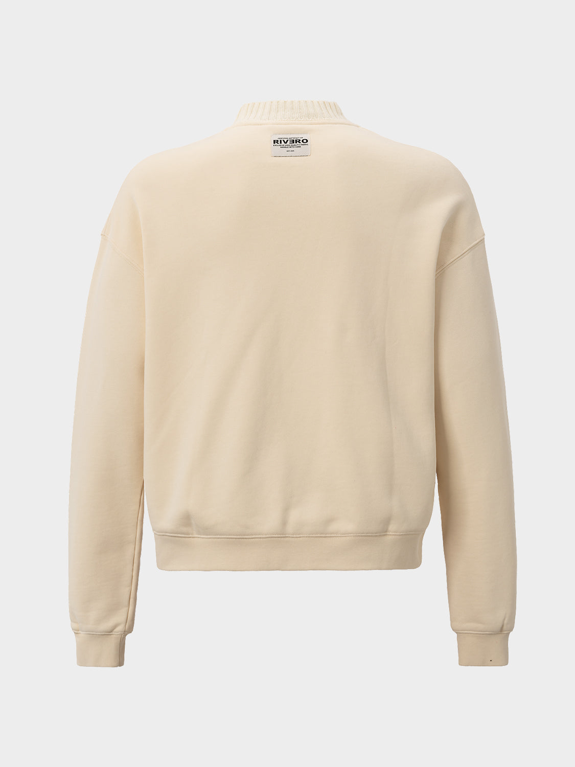 EMBOSSED SWEATER OFF WHITE