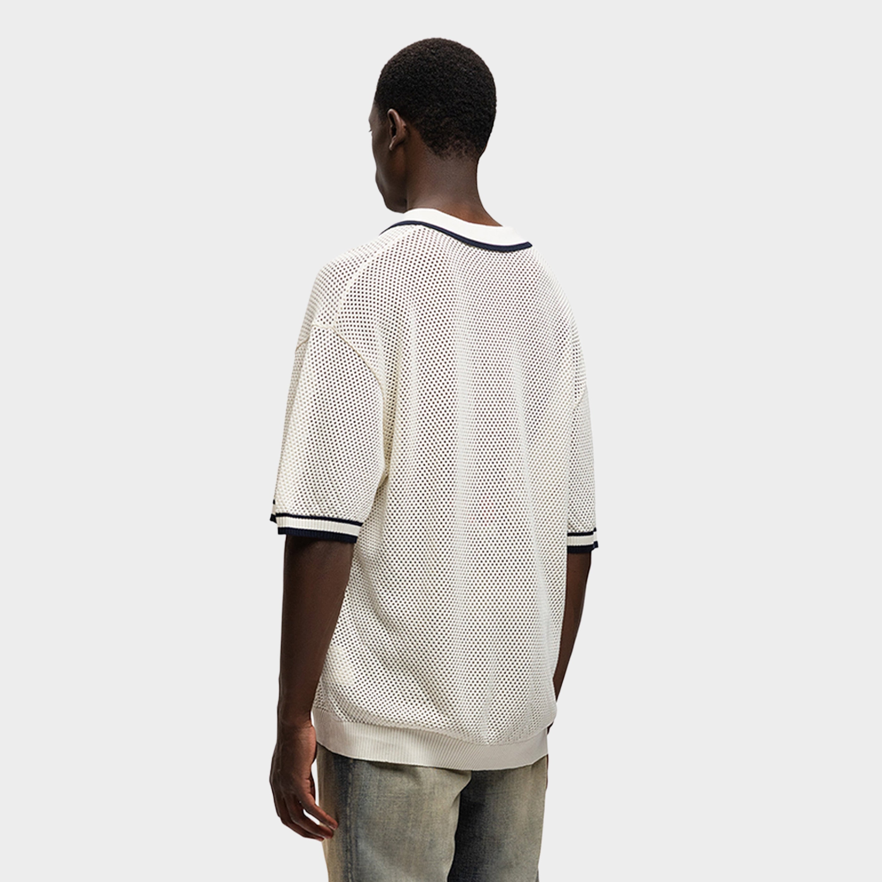 ATELIER COURT MESH POLO