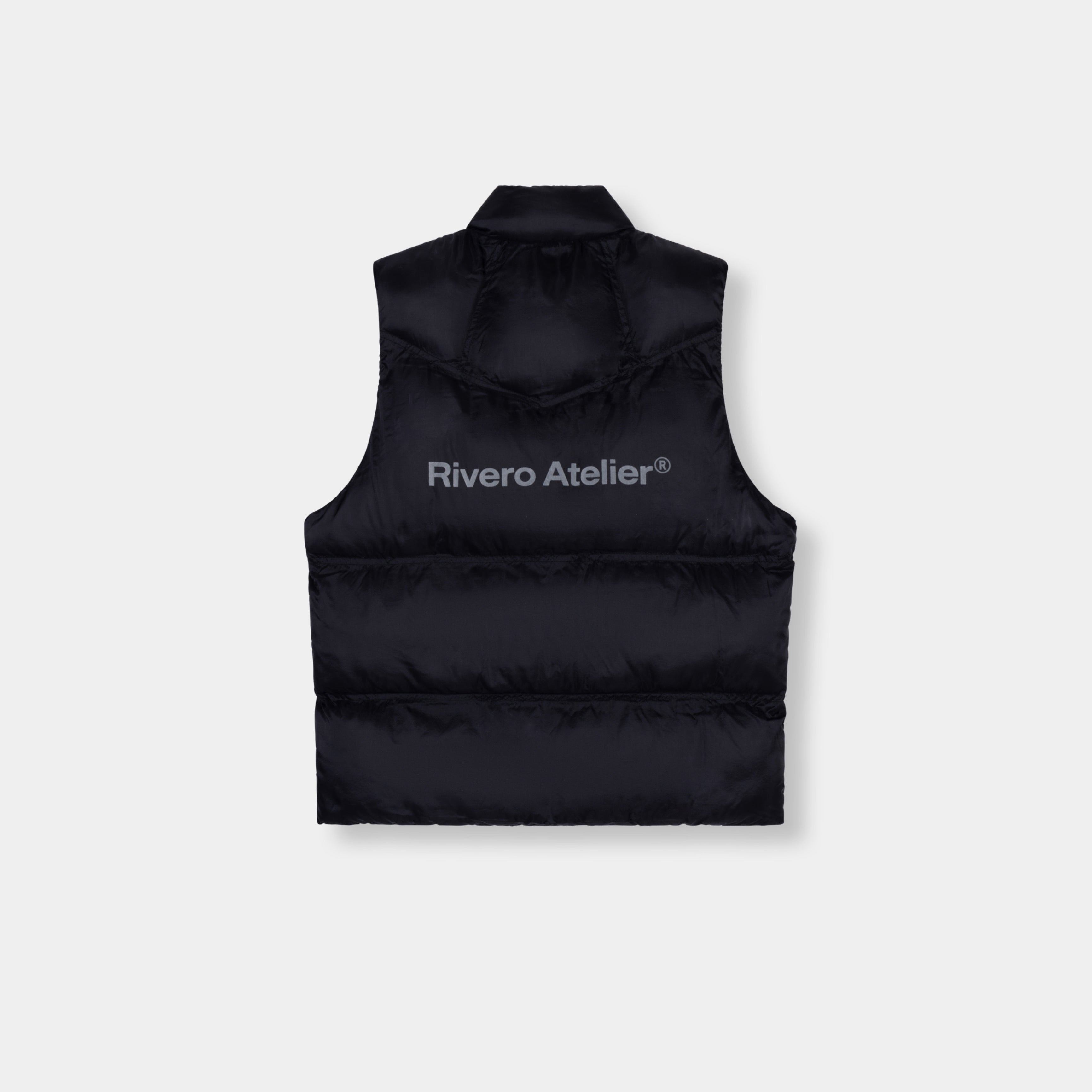 STUDIO PUFFER VEST BLACK PRE-ORDER
