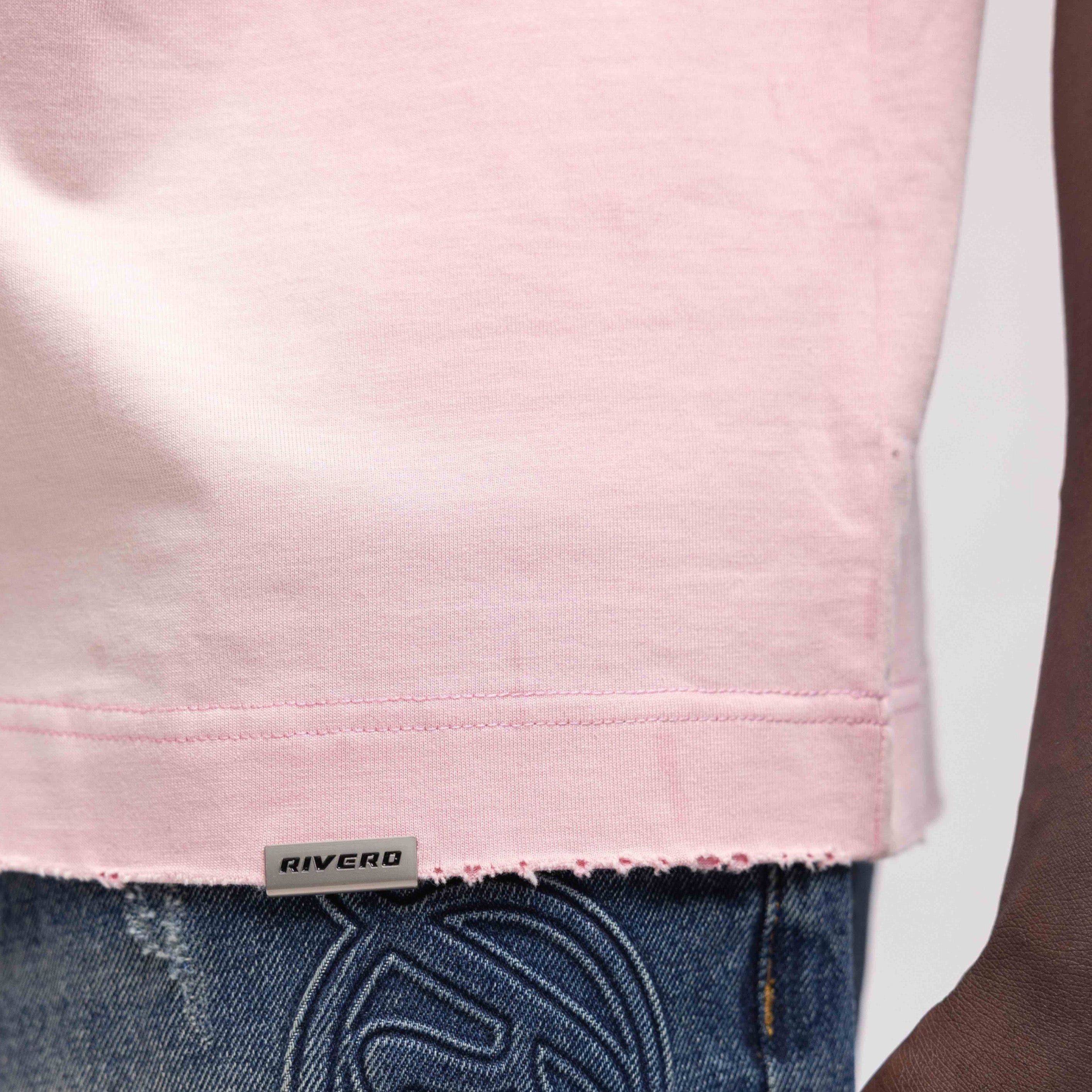 GARMENTS T-SHIRT WASHED PINK