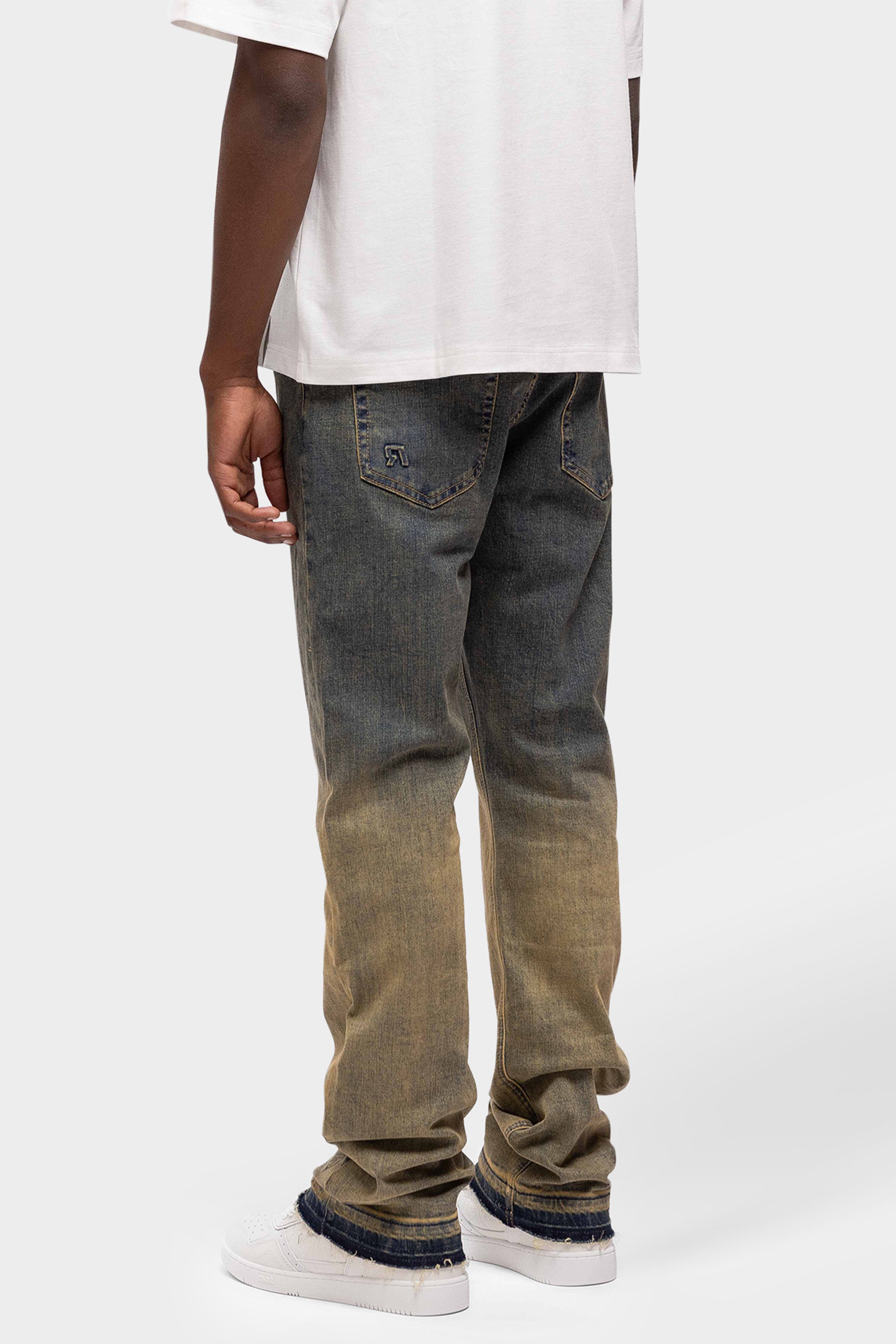 REGULAR GRADIENT WASHED DENIM JEANS