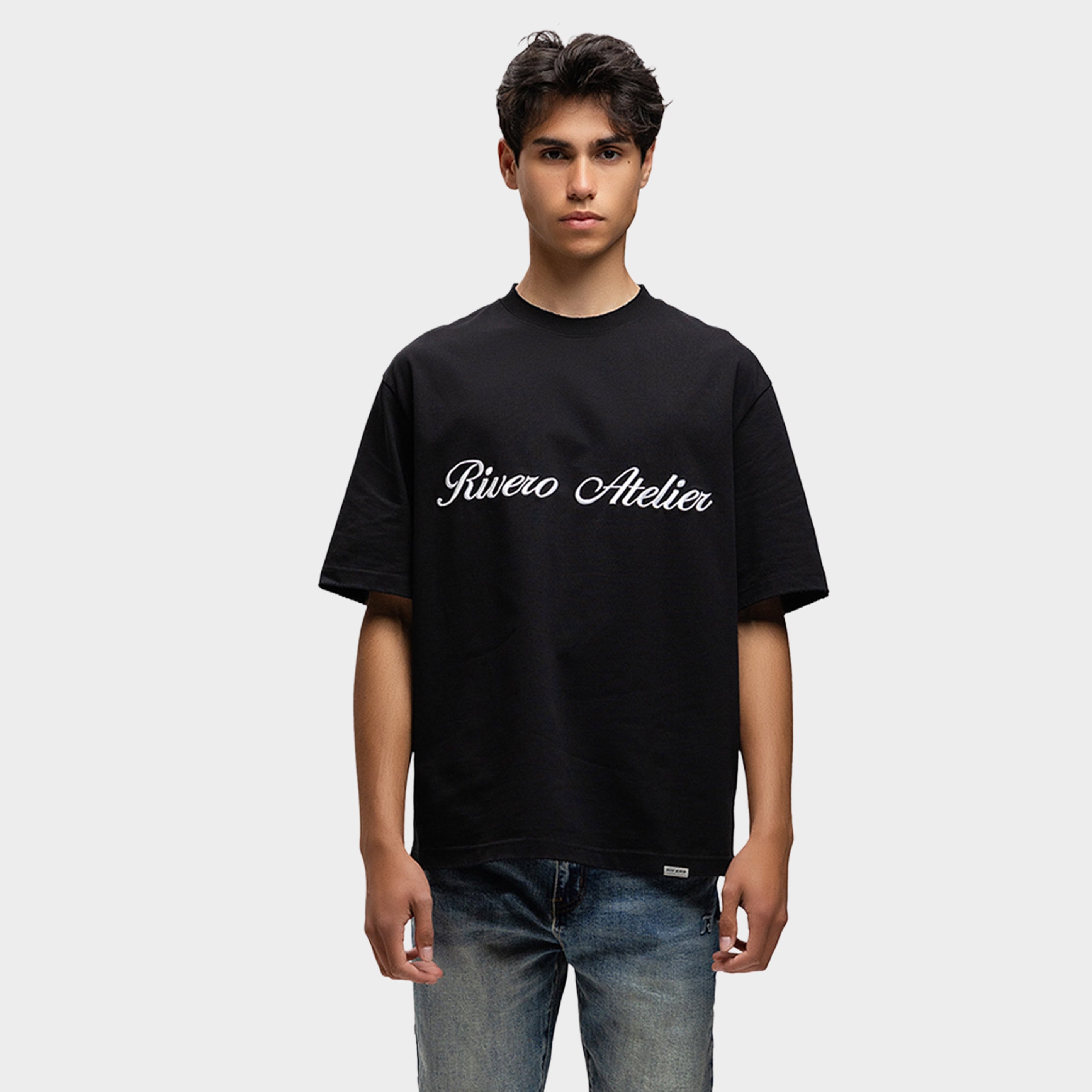 ATELIER RETRO T-SHIRT BLACK