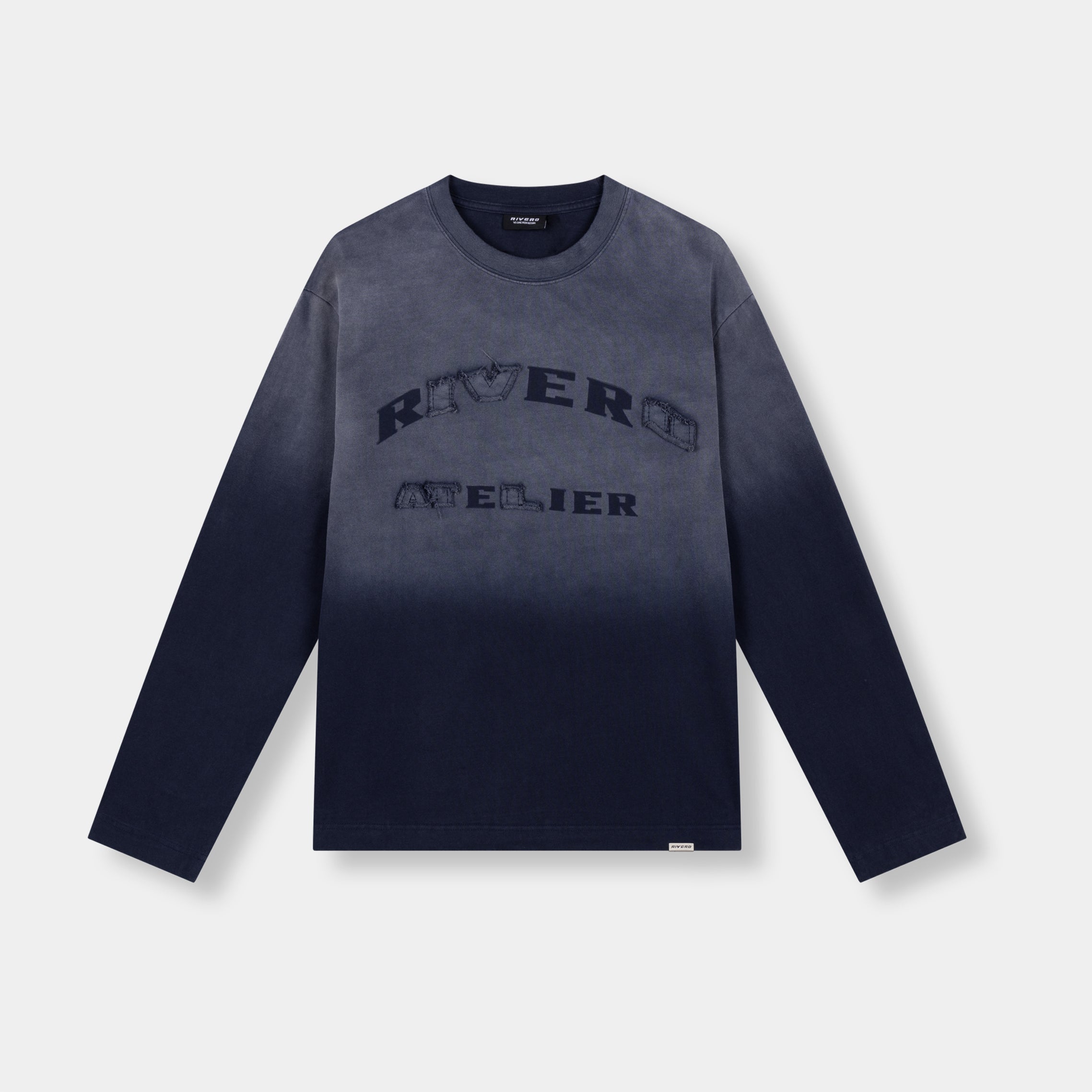 MIDNIGHT WASHED STATEMENT LONGSLEEVE TEE