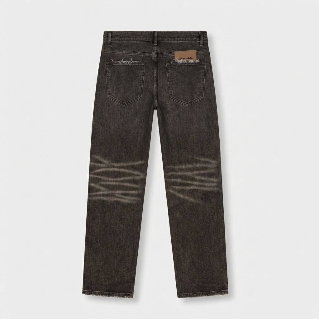 RELAXED OXIDE WASHED DENIM