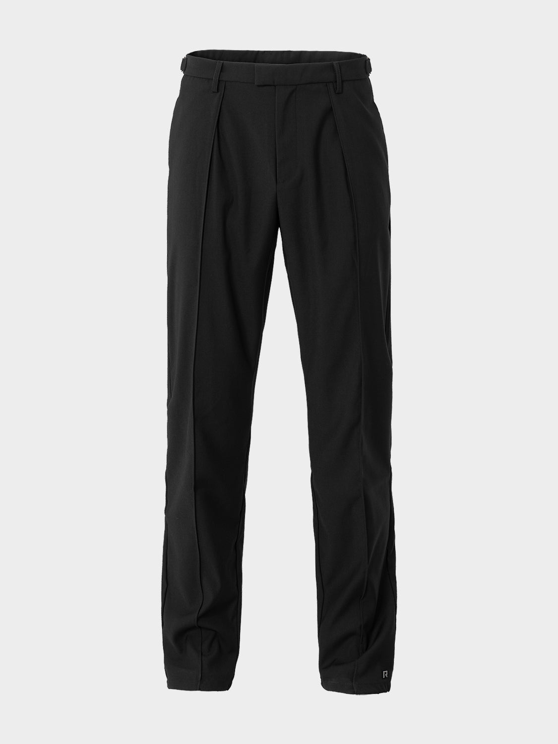 PLEATED TROUSERS BLACK