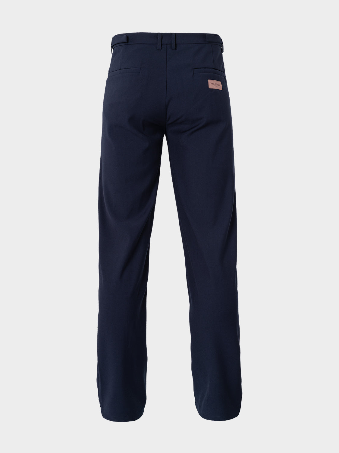 PLEATED TROUSERS DARK NAVY