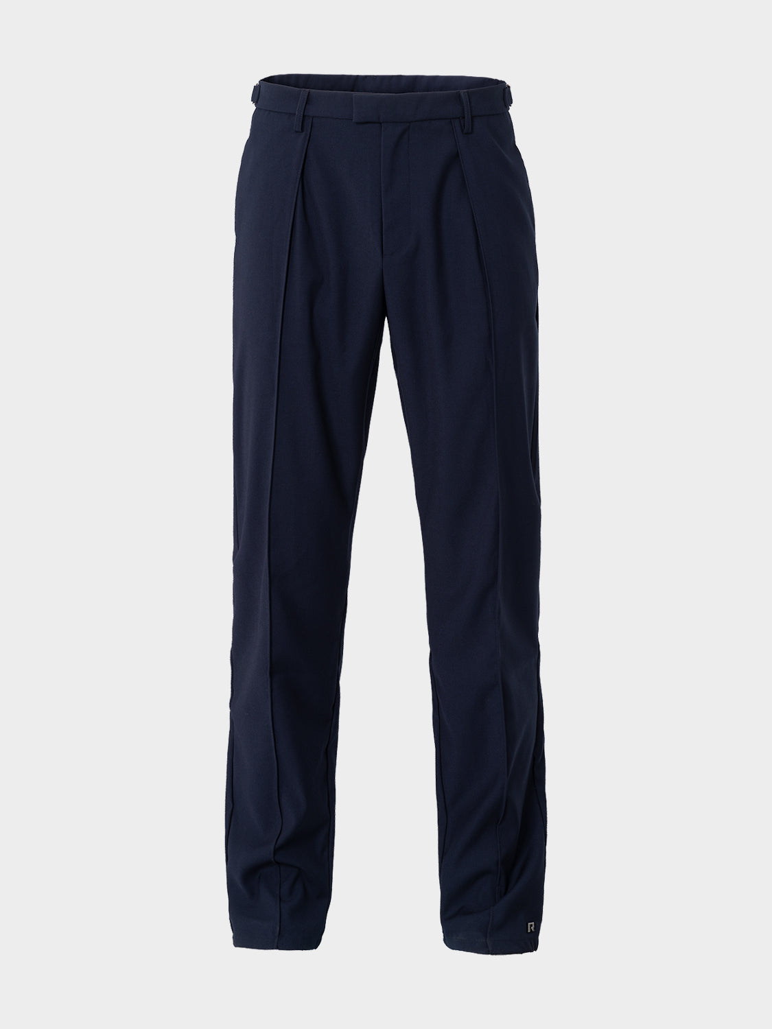 PLEATED TROUSERS DARK NAVY
