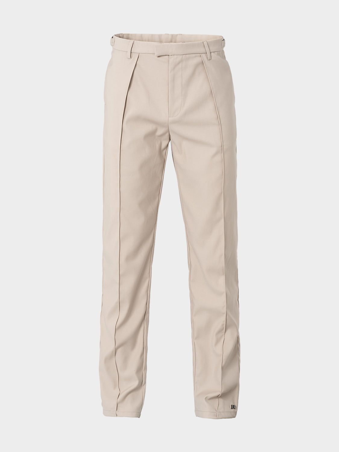 PLEATED TROUSERS SAND
