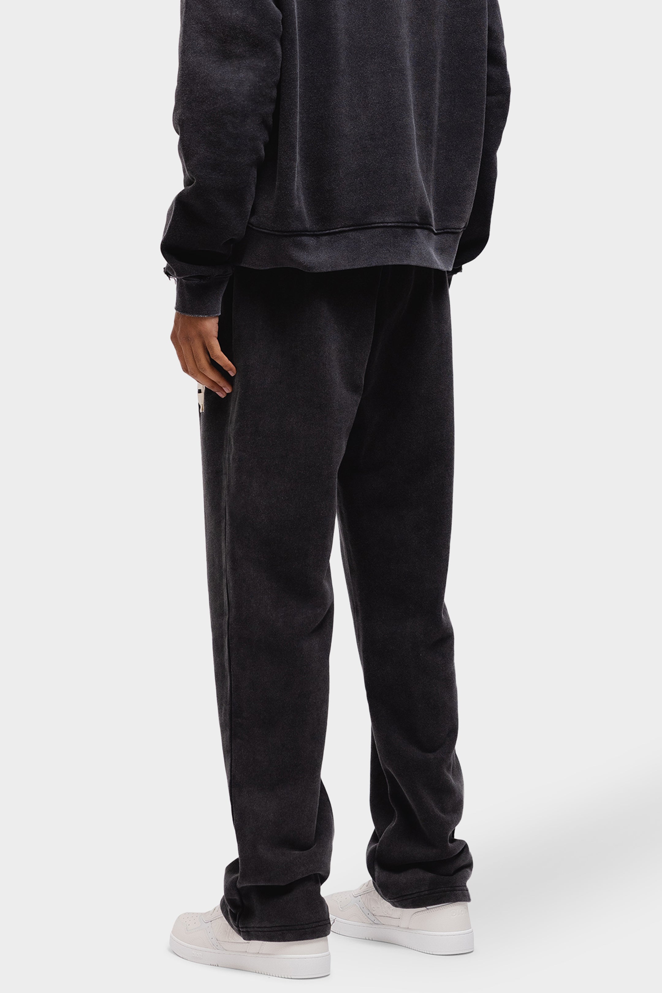 SIGNATURE TAPED JOGGER WASHED BLACK