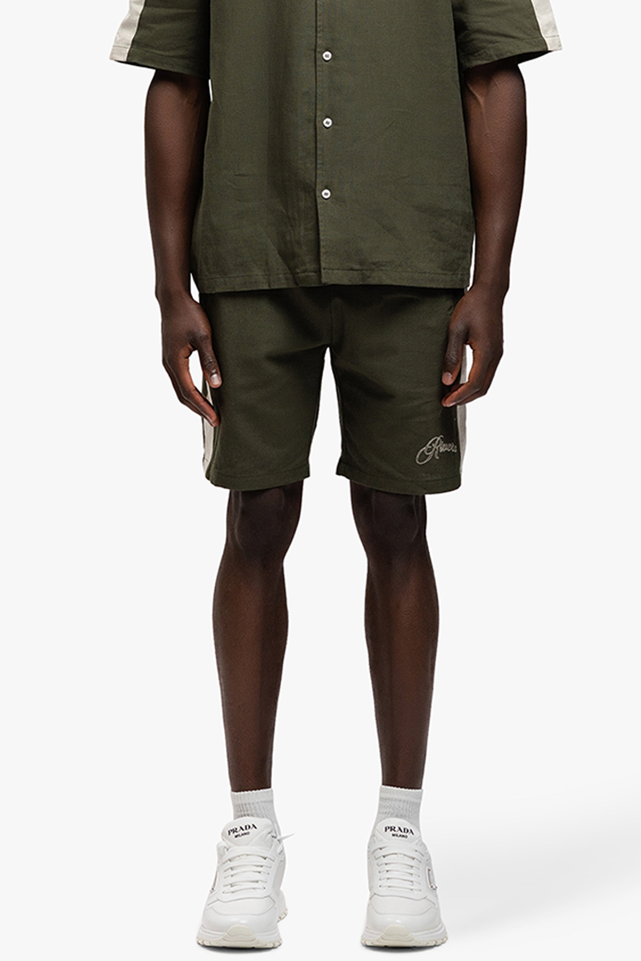 RETRO LINEN SHORTS