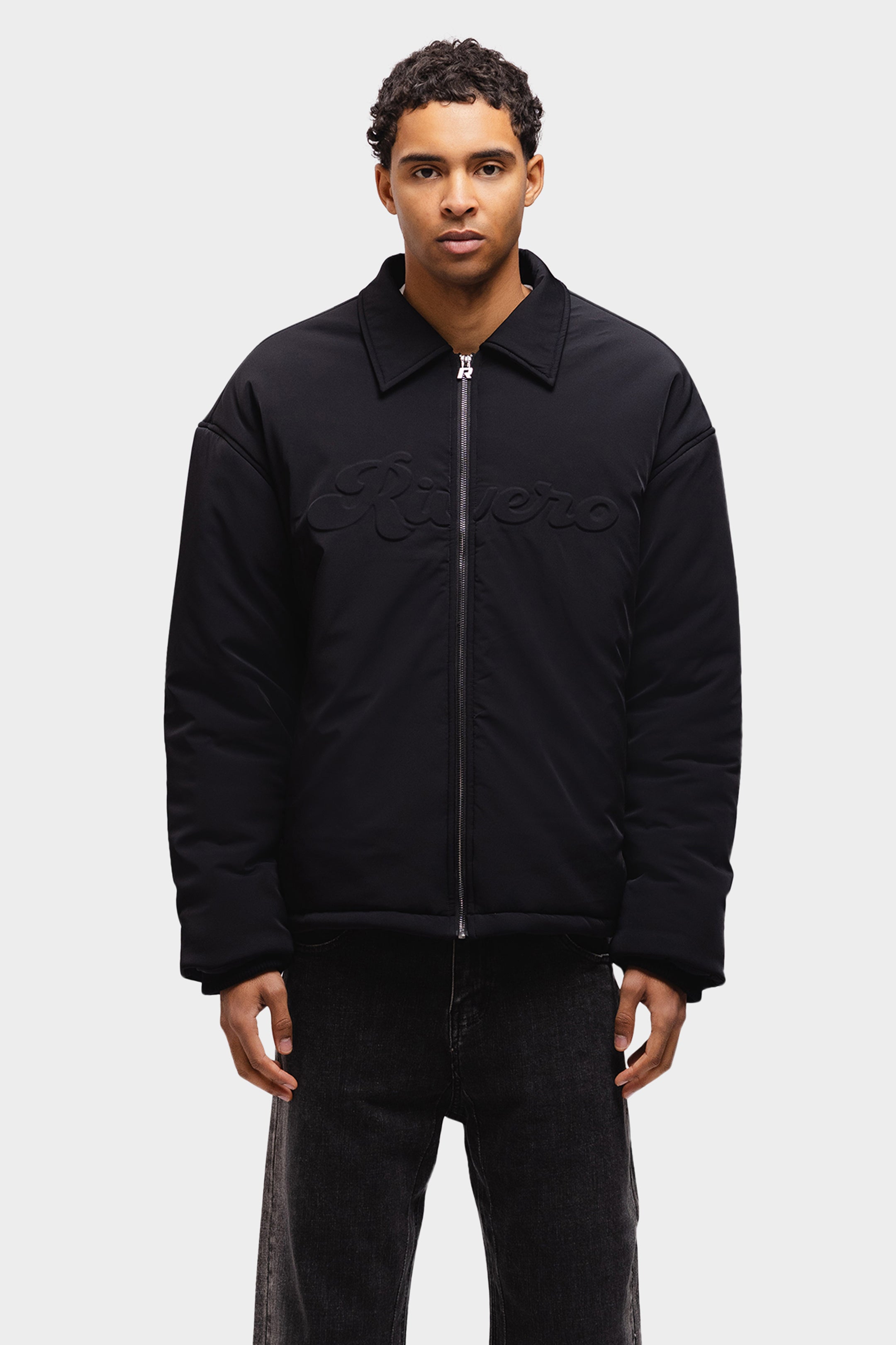 FROSTLINE EMBOSSED JACKET BLACK