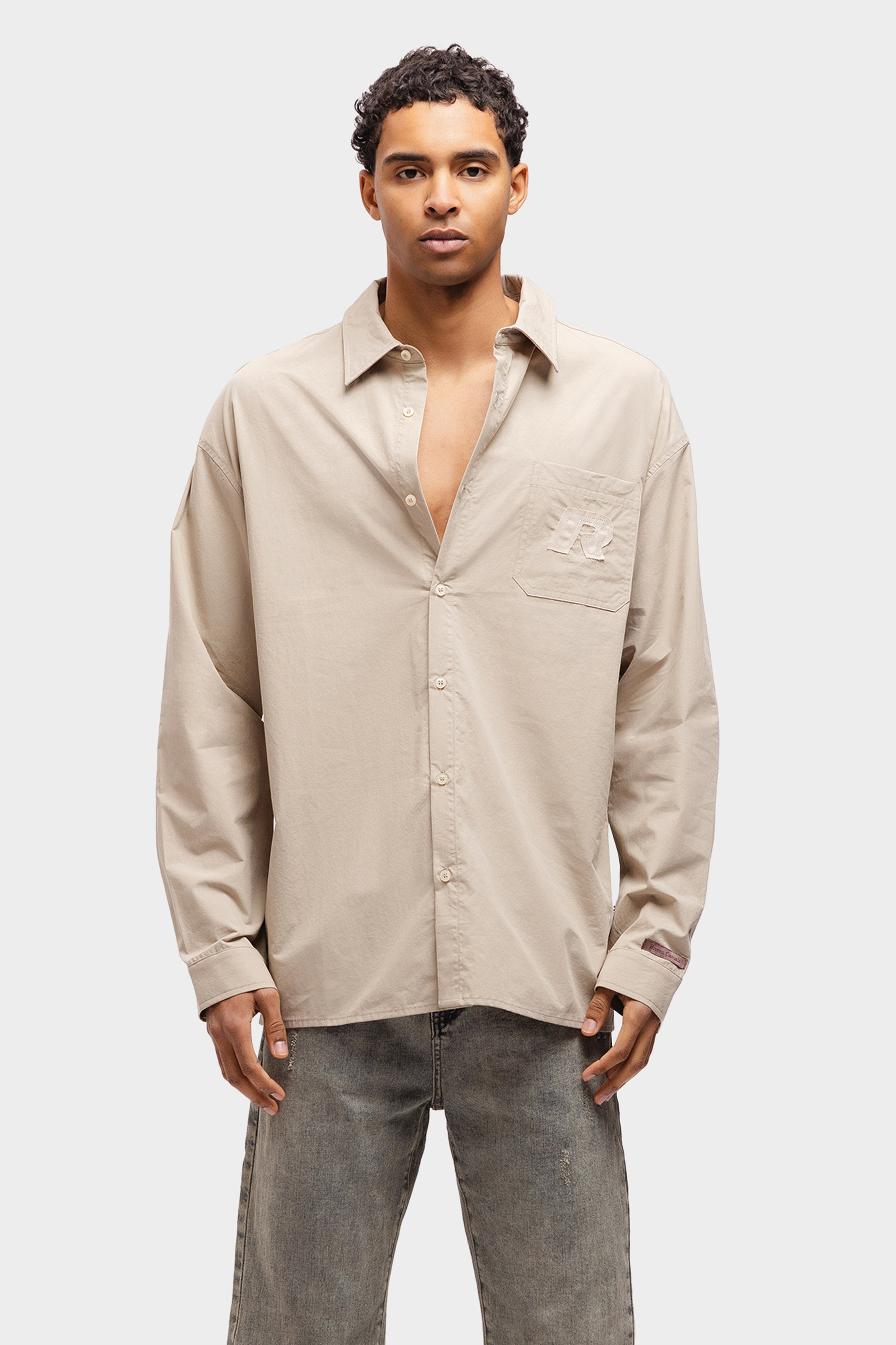 TAUPE CLASSIC SHIRT