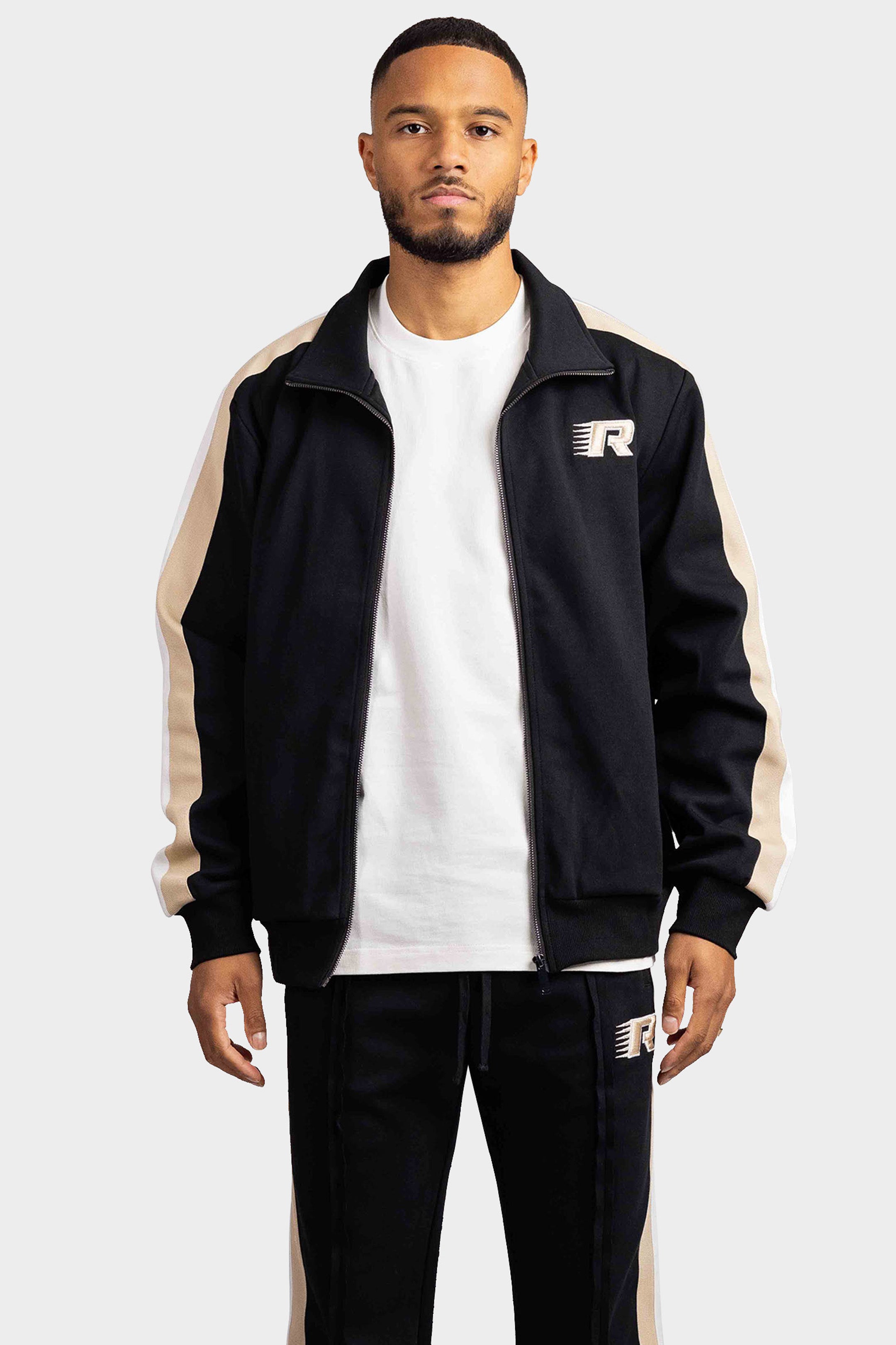 BIG PLANS FULL ZIP TRACK JACKET