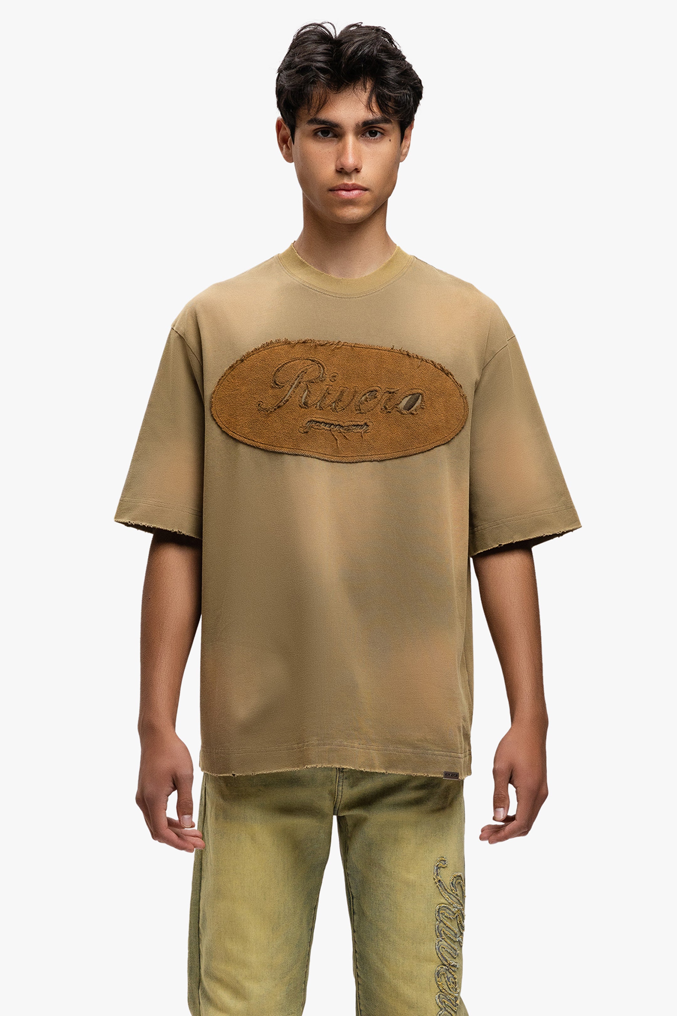 GARMENTS T-SHIRT WASHED BROWN