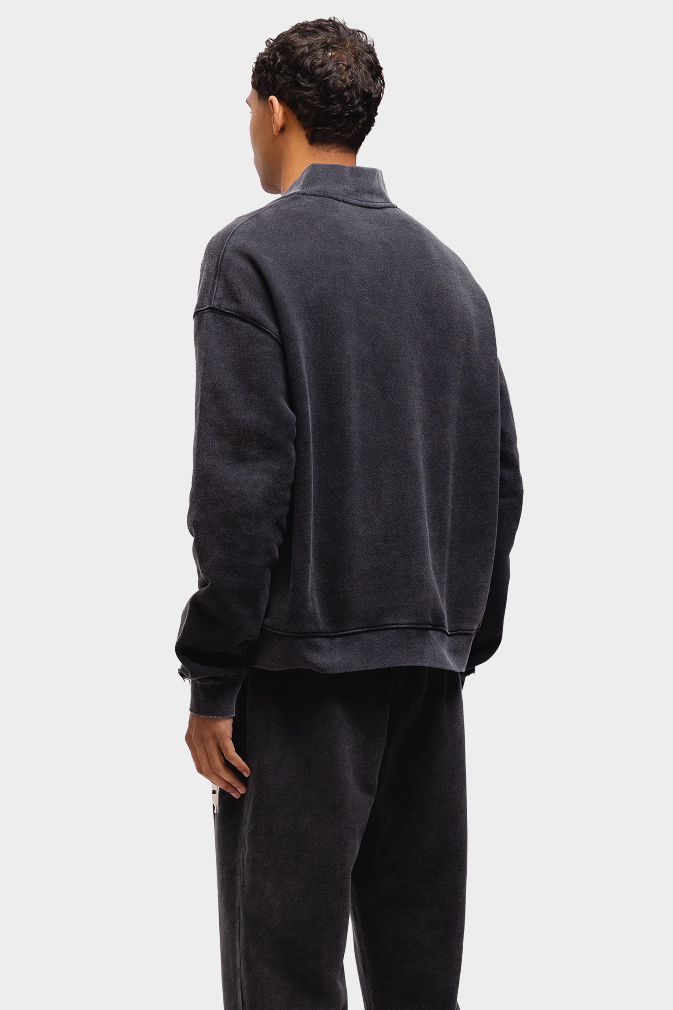 SIGNATURE TAPED BOMBER SWEATSHIRT