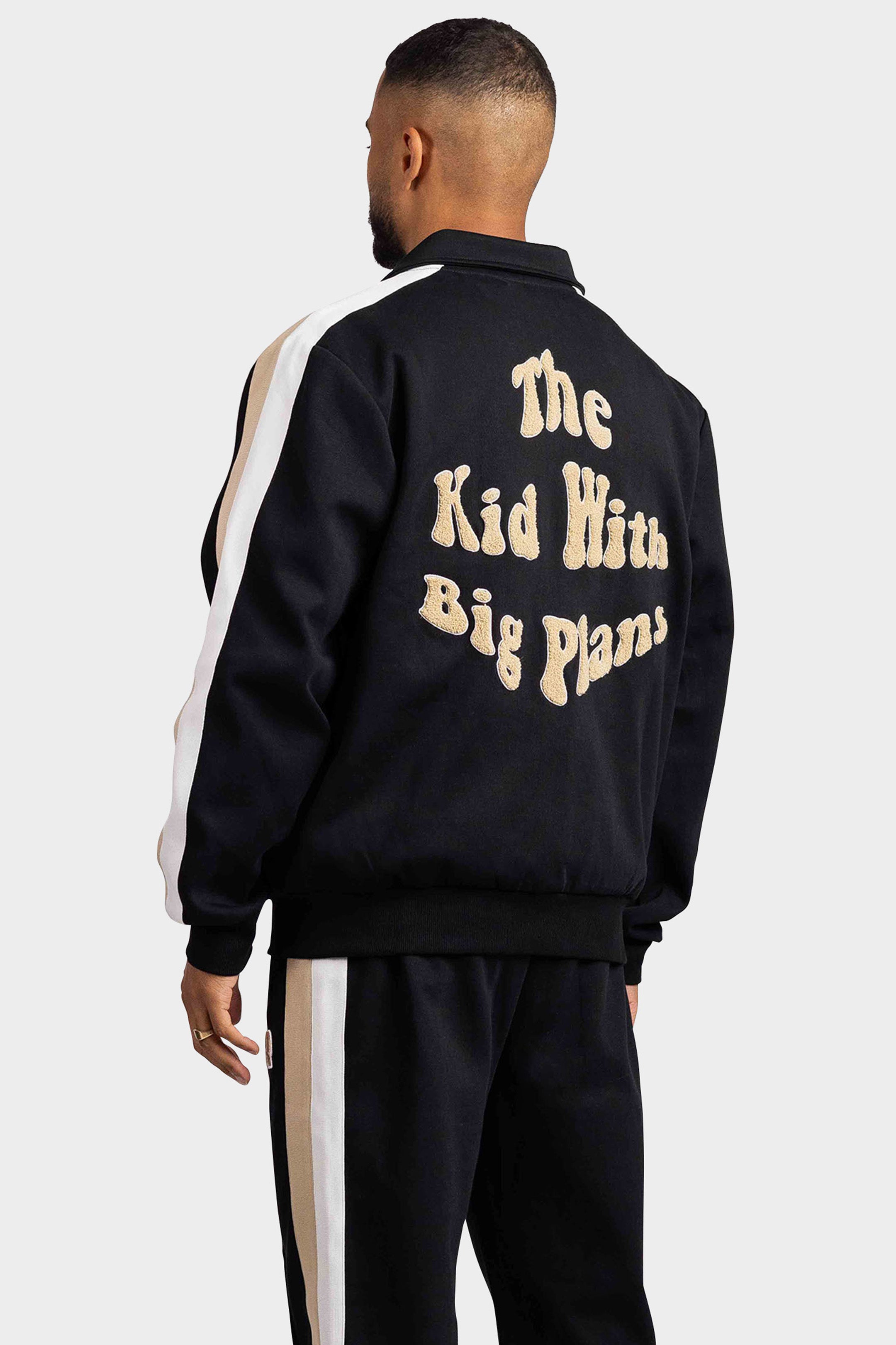 BIG PLANS FULL ZIP TRACK JACKET
