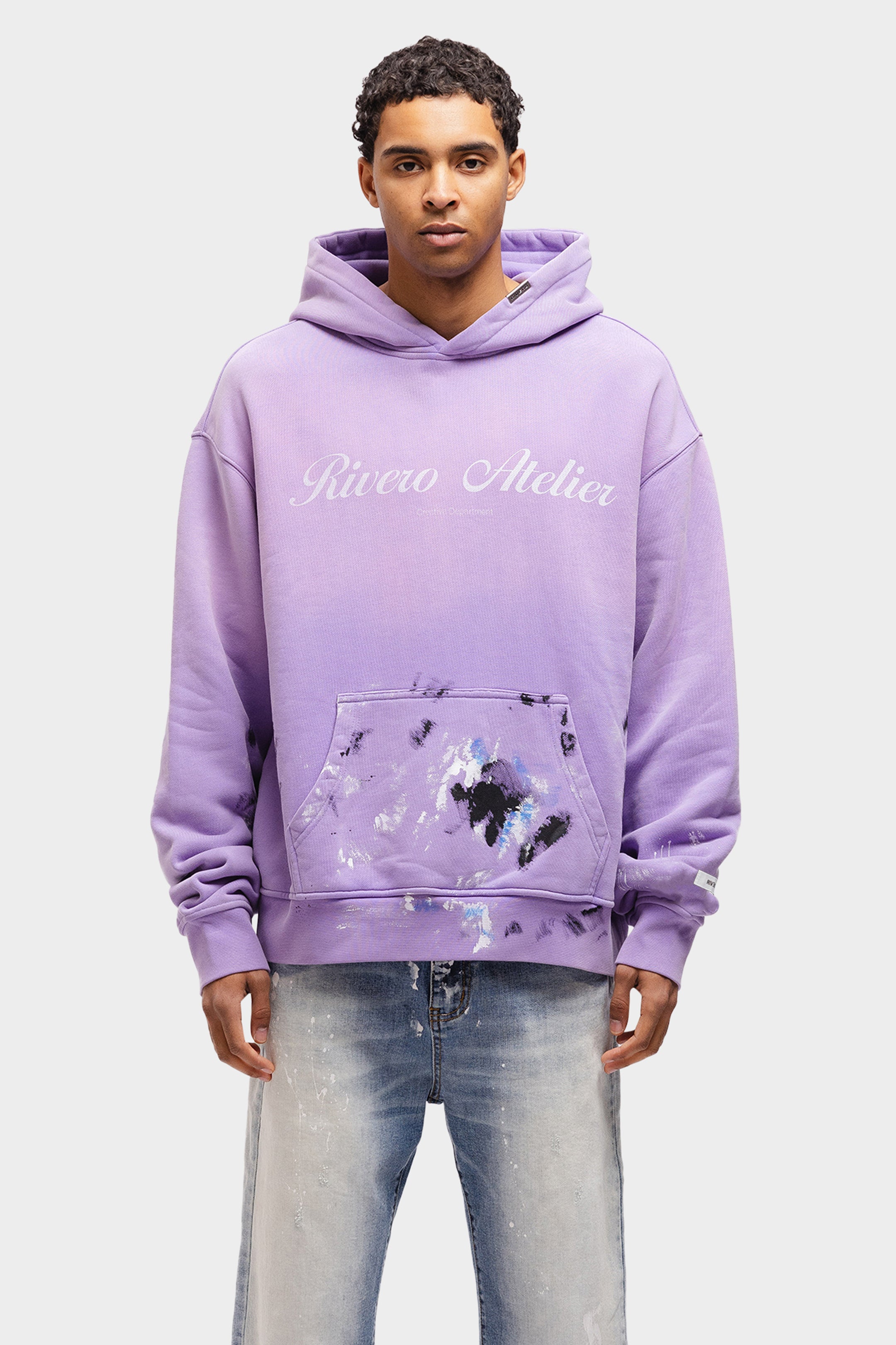 STREET CANVAS HOODIE PURPLE