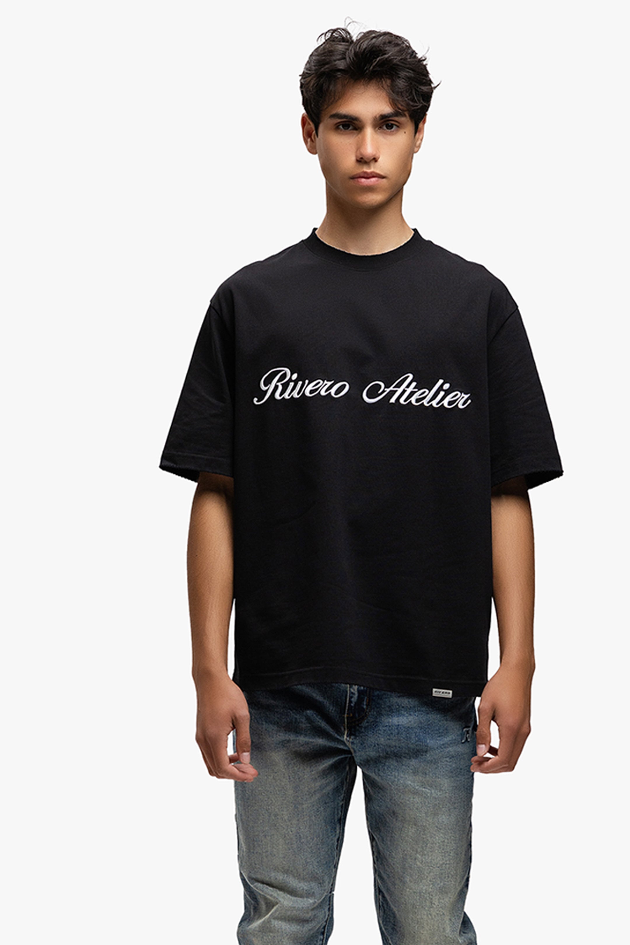 ATELIER RETRO T-SHIRT BLACK