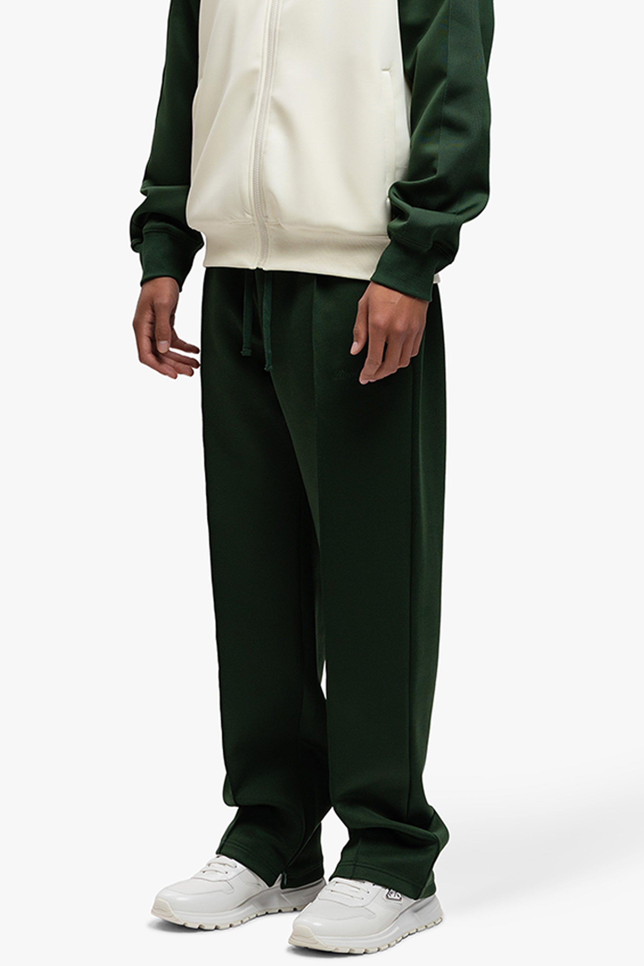 ATELIER ZIP TRACKPANTS GREEN