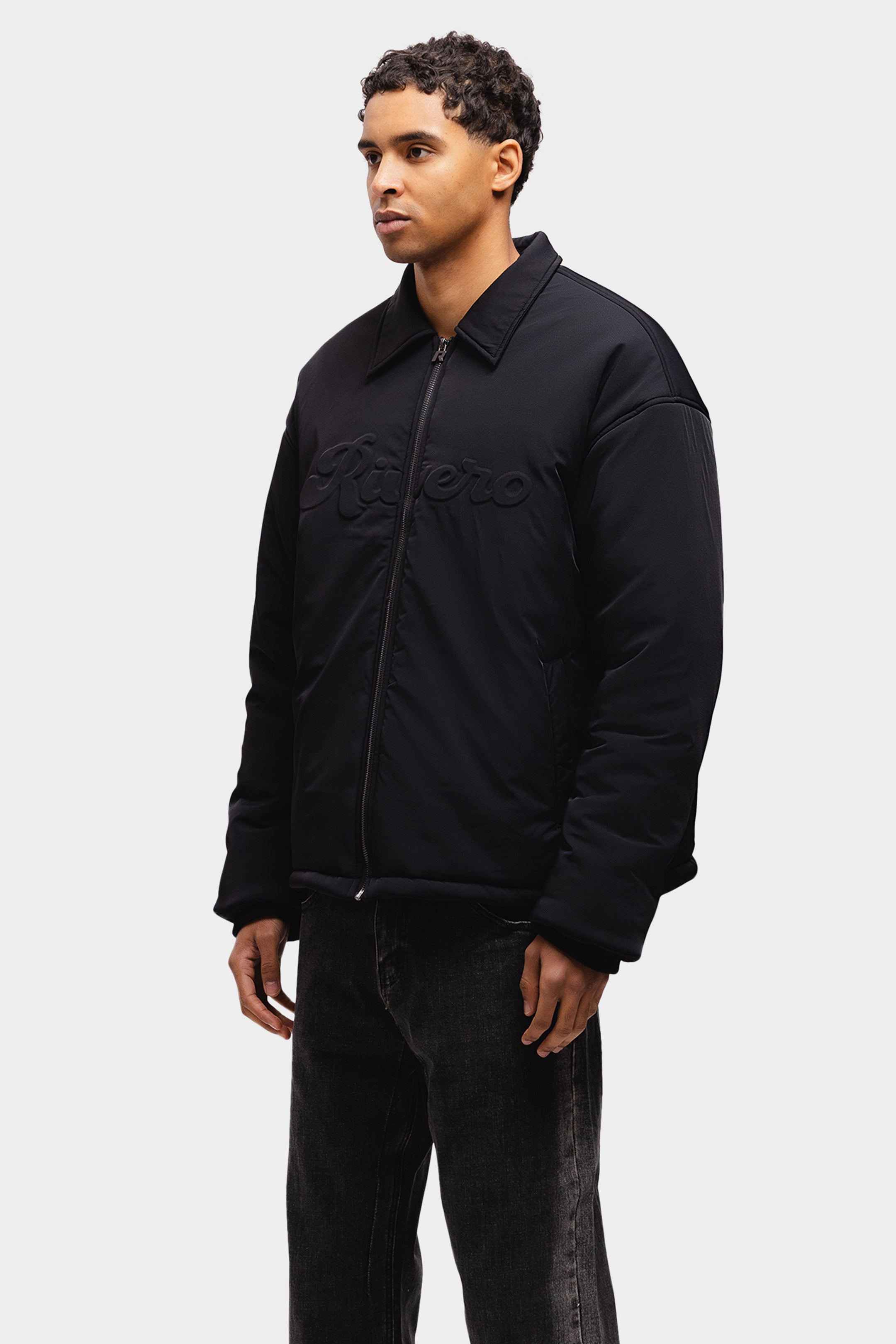 FROSTLINE EMBOSSED JACKET BLACK