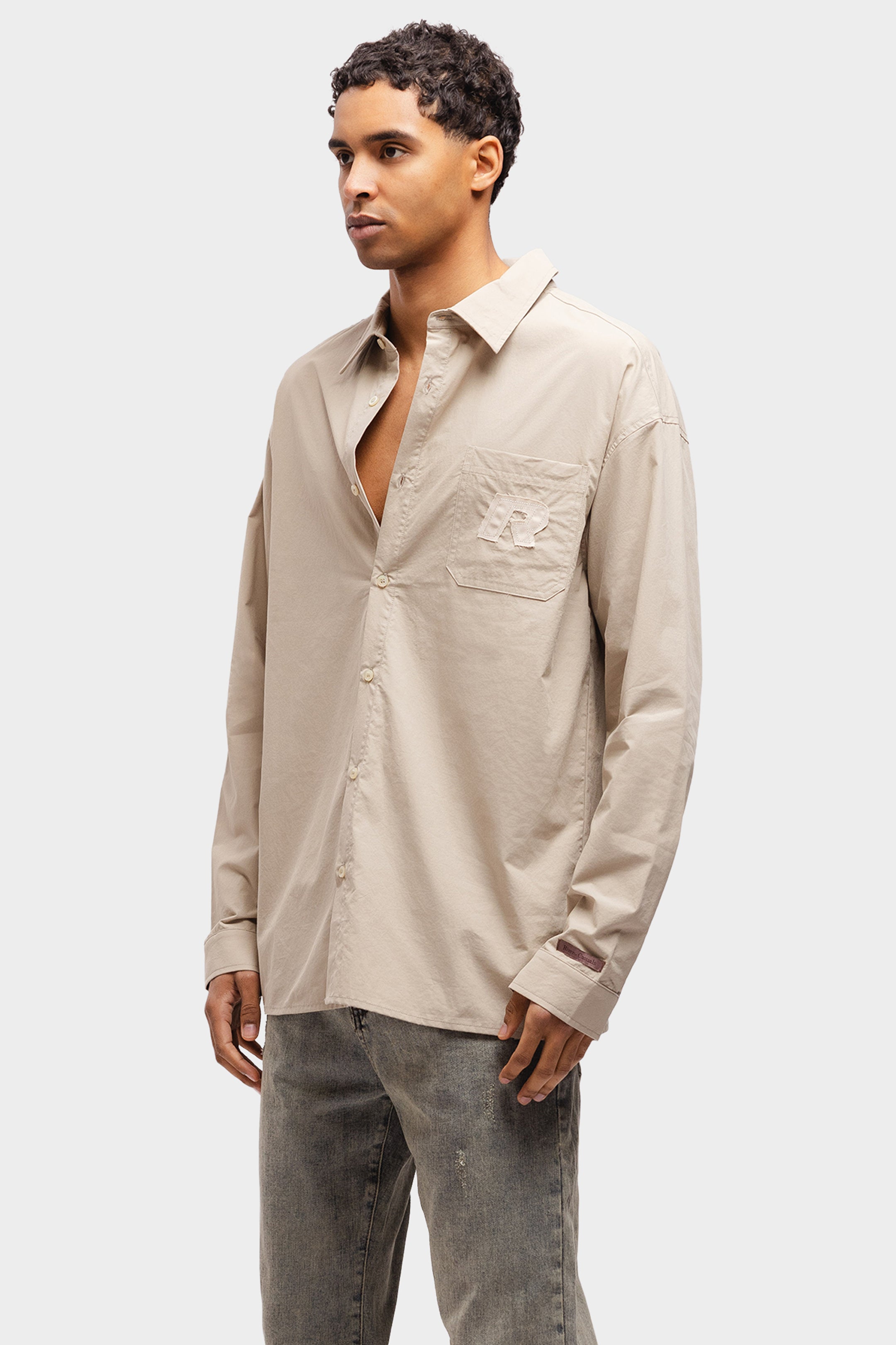 TAUPE CLASSIC SHIRT