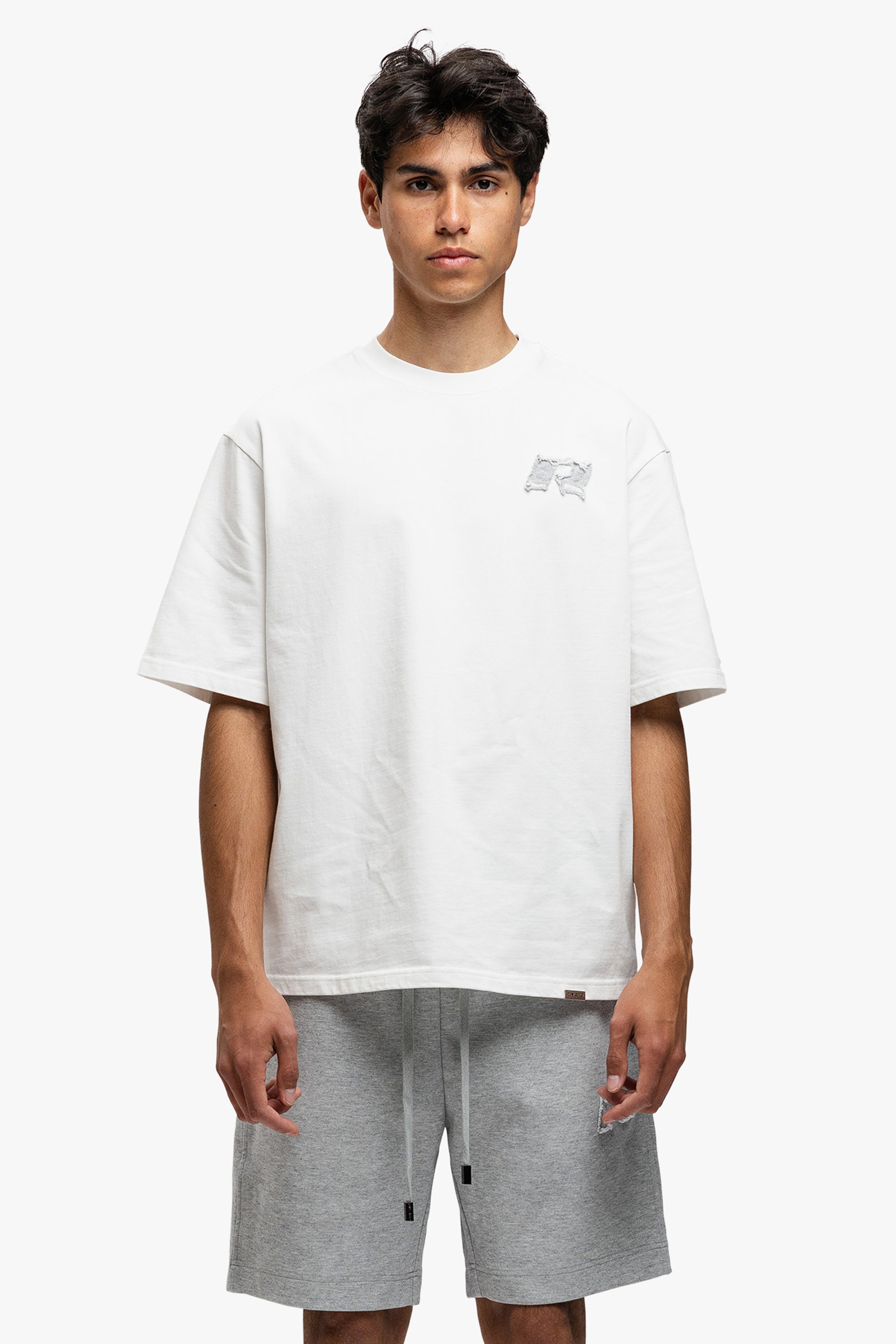 URBAN T-SHIRT WHITE/GREY