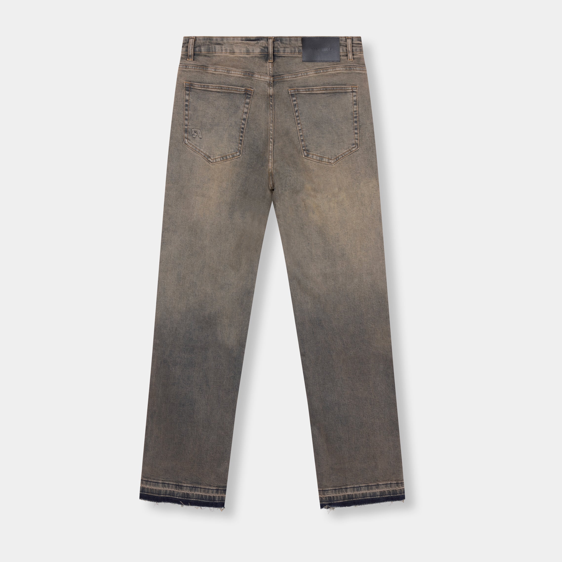 REGULAR EARTHBOUND EMBOSSED DENIM JEANS