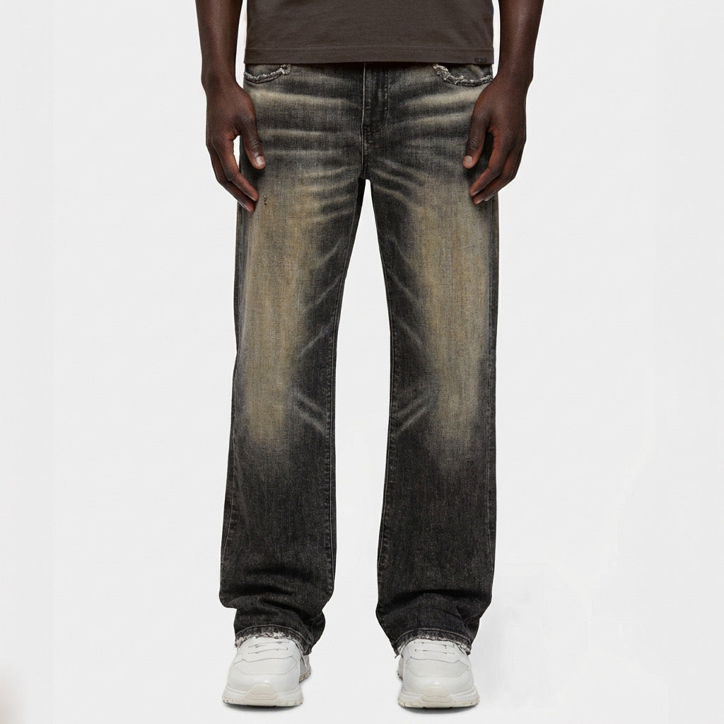 RELAXED OXIDE WASHED DENIM