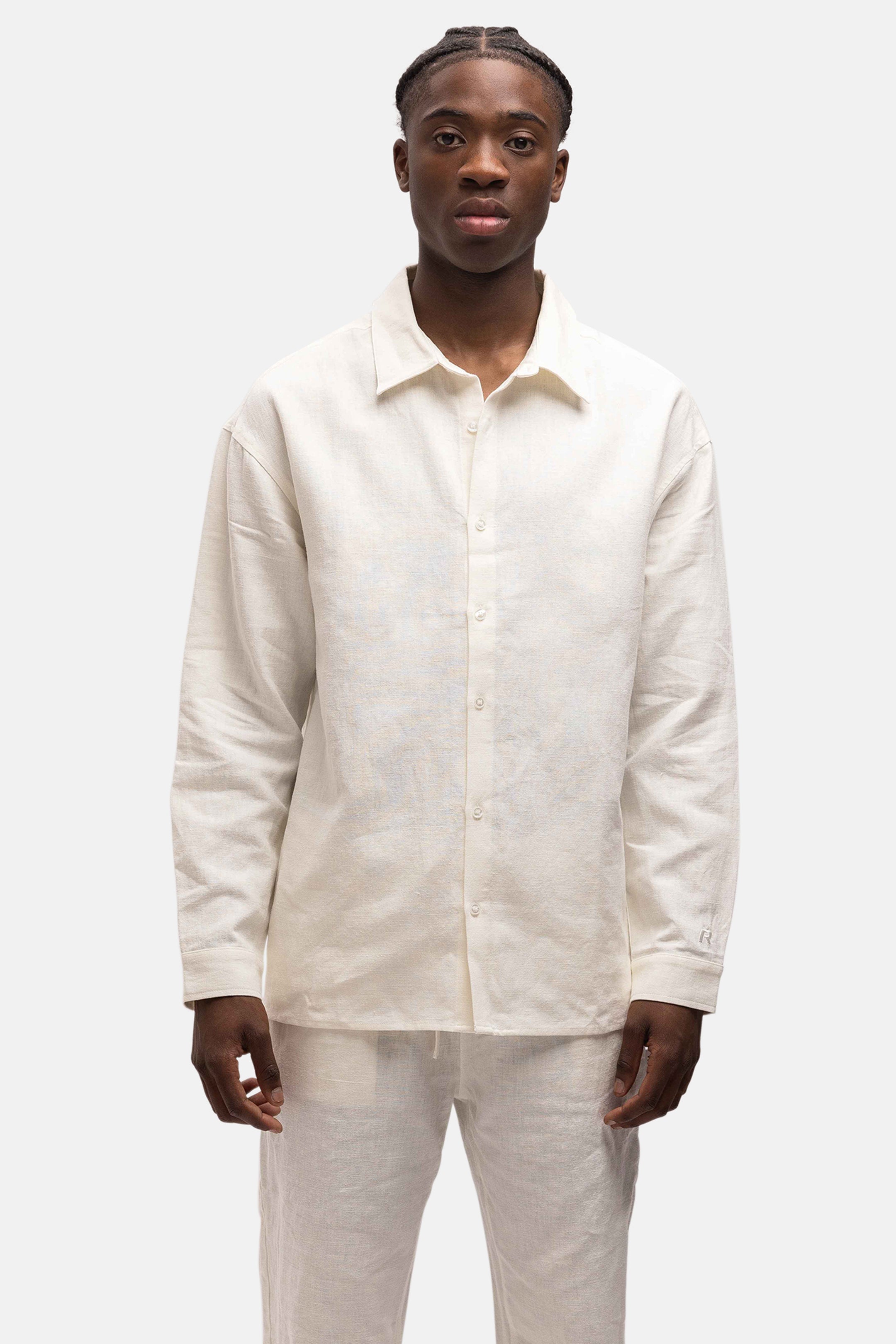 LINEN SHIRT WHITE