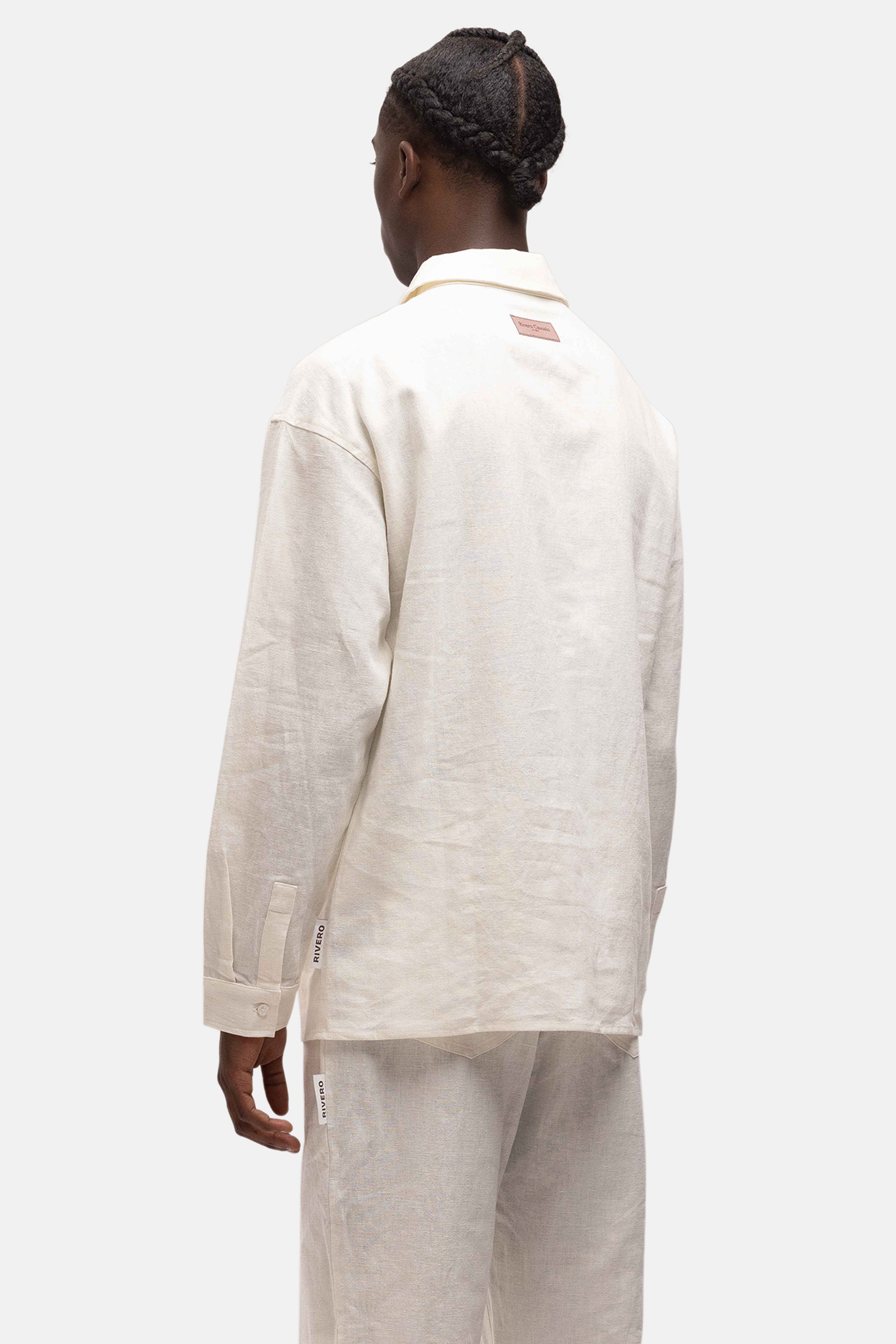 LINEN SHIRT WHITE