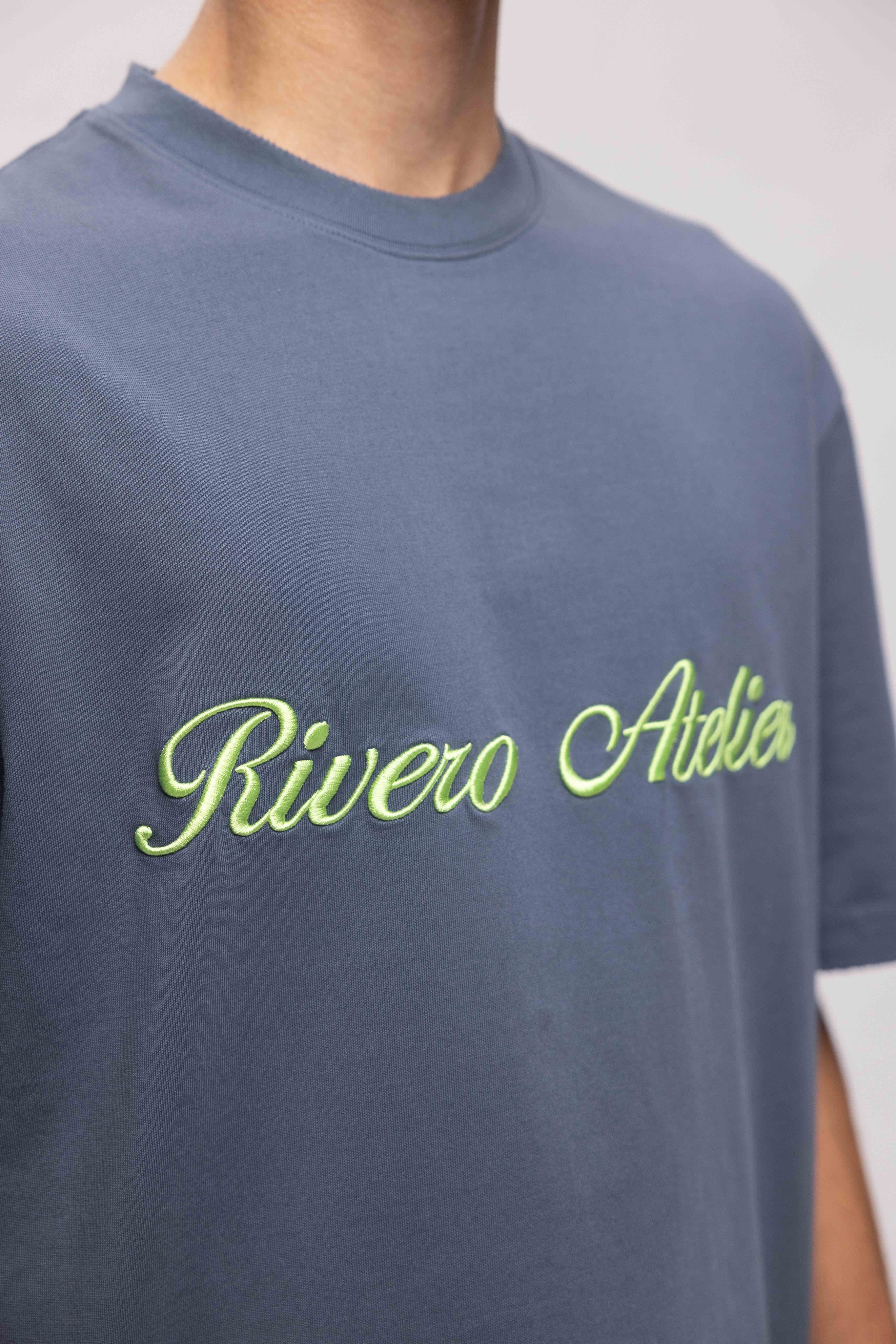 ATELIER RETRO T-SHIRT NAVY