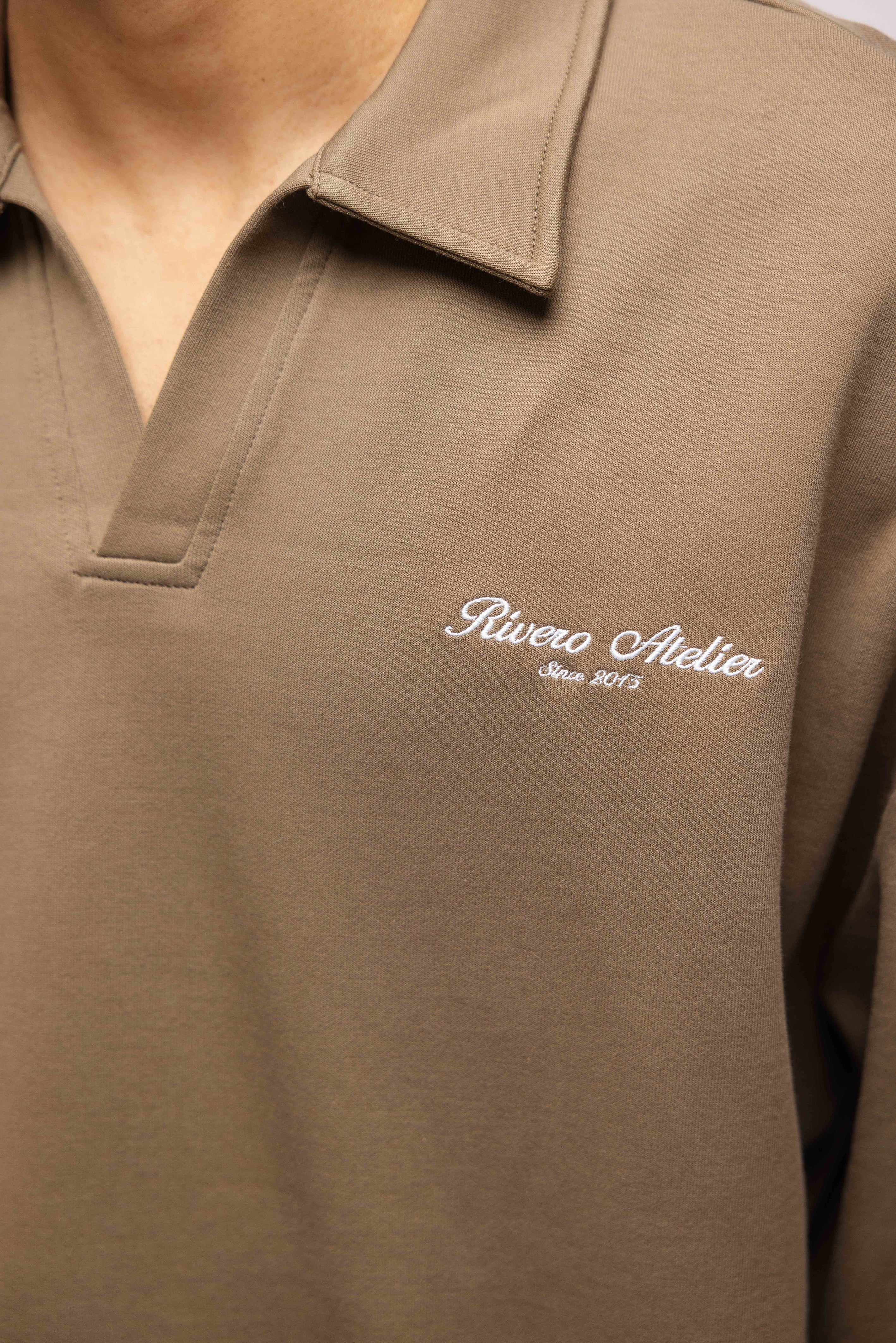 POLO LONGSLEEVE EARTHSTONE