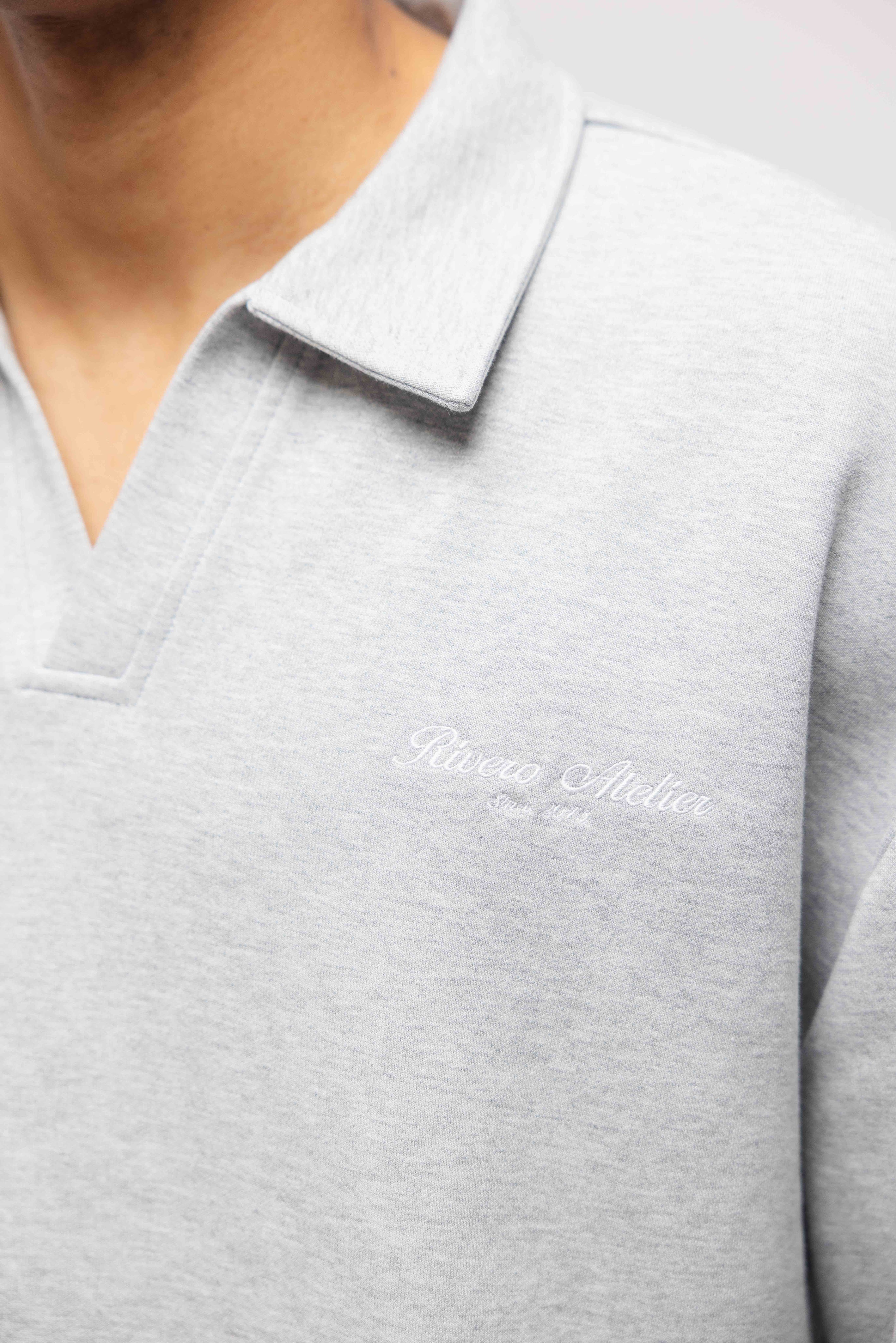 POLO LONGSLEEVE GREY