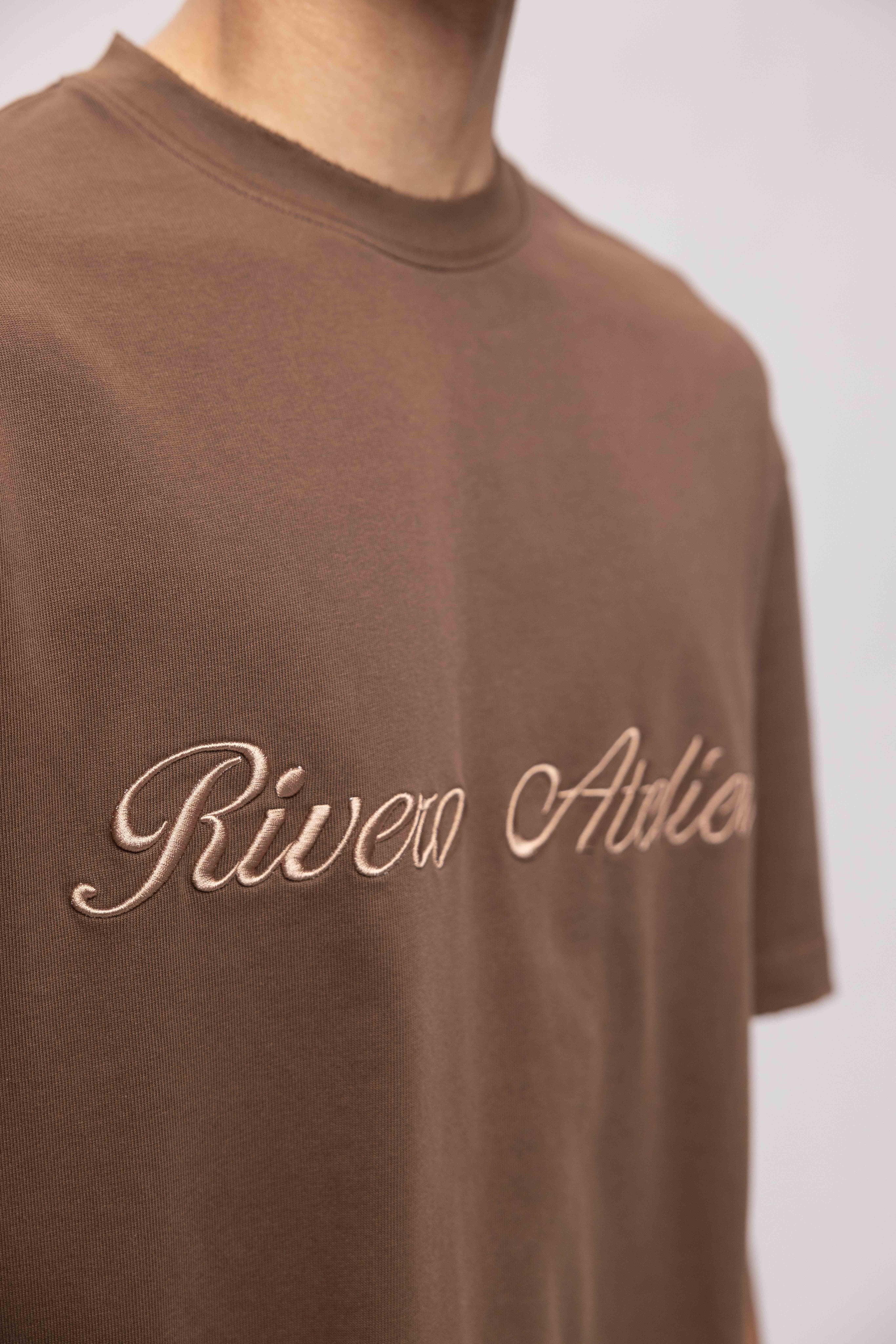 ATELIER RETRO T-SHIRT BROWN